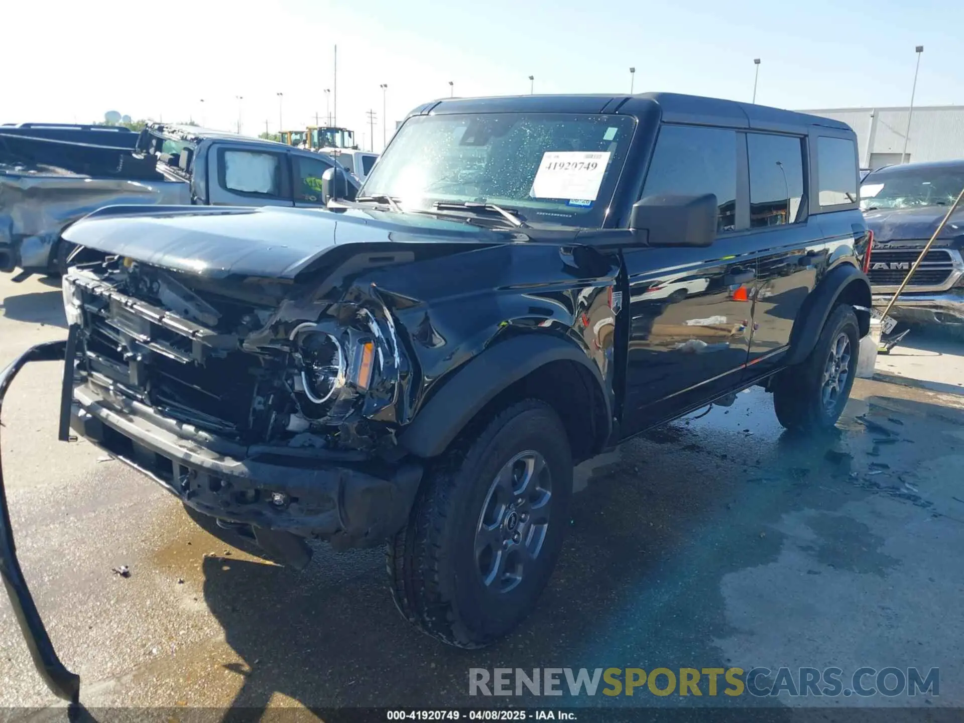 2 Photograph of a damaged car 1FMDE7BH5RLA53797 FORD BRONCO 2024