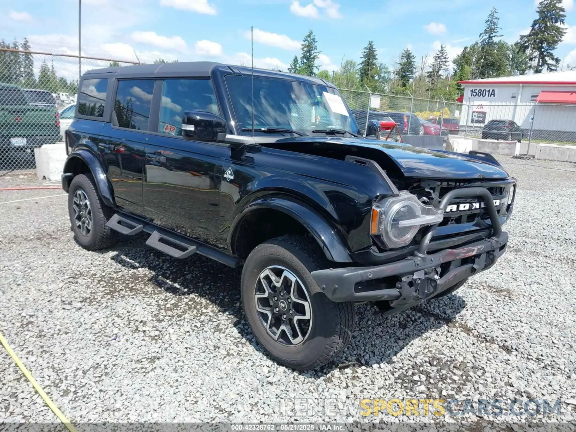 1 Photograph of a damaged car 1FMDE8BH1RLA81215 FORD BRONCO 2024