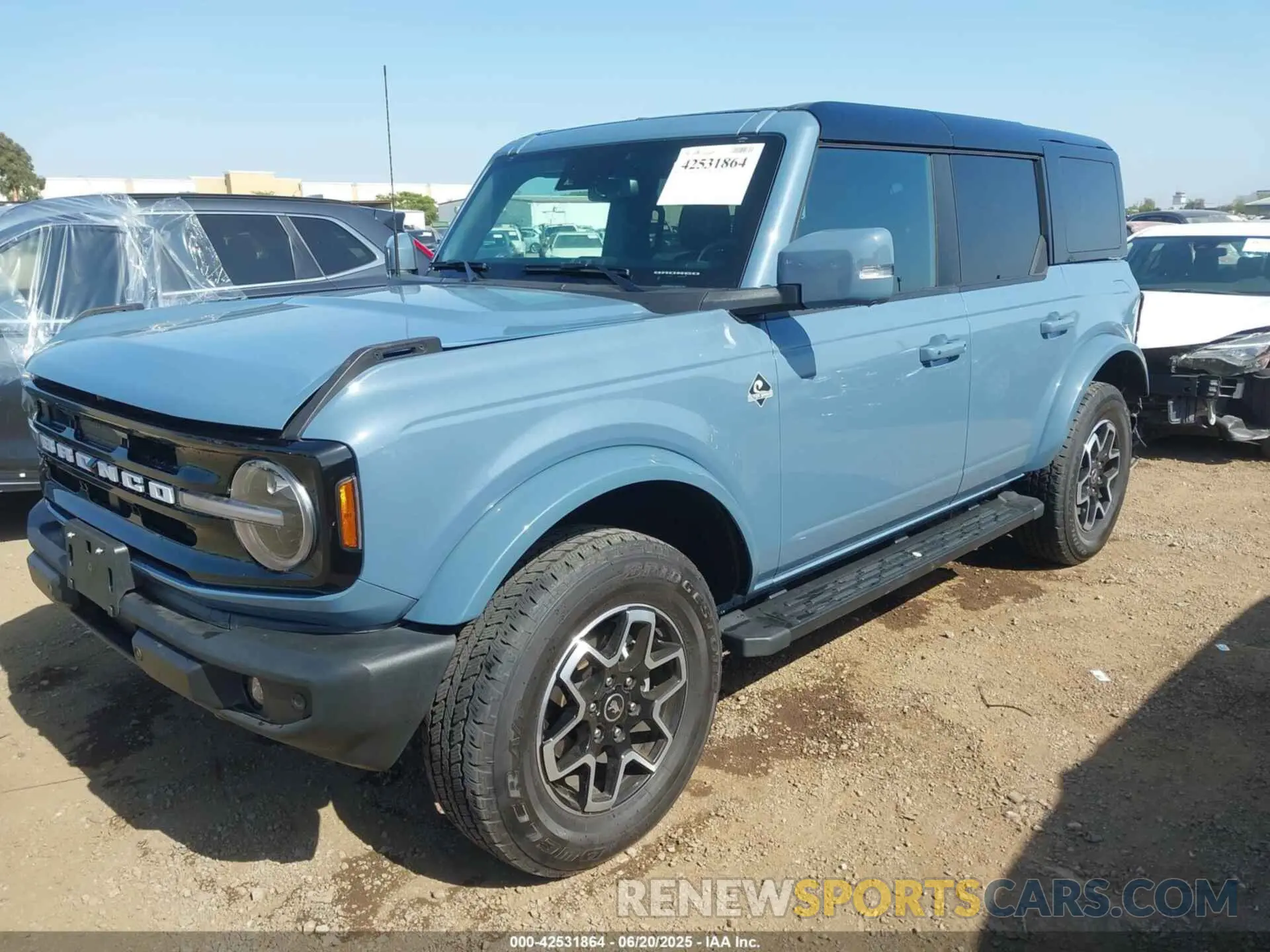 2 Фотография поврежденного автомобиля 1FMDE8BH4RLA95142 FORD BRONCO 2024