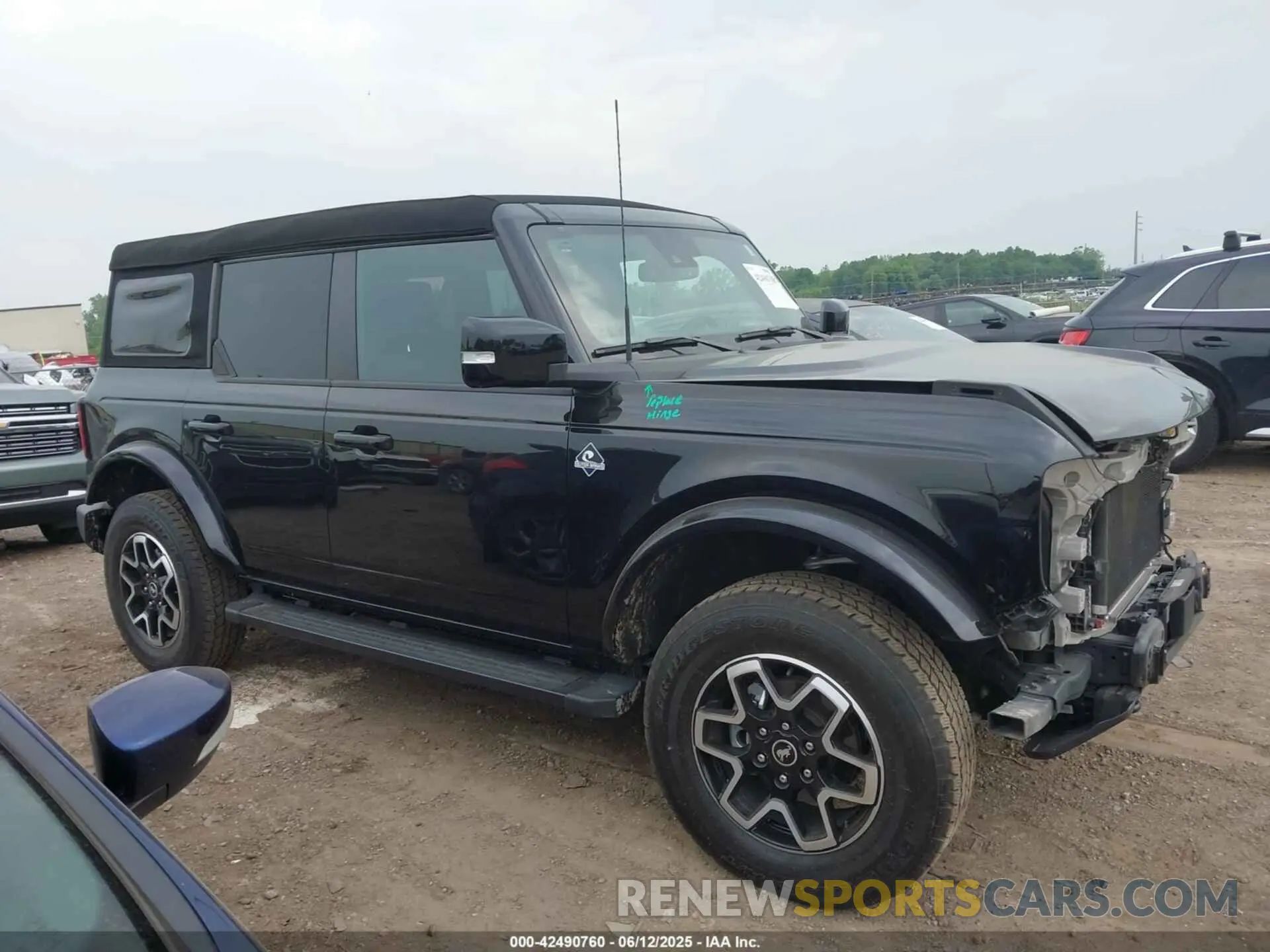 13 Фотография поврежденного автомобиля 1FMDE8BH8RLA65447 FORD BRONCO 2024