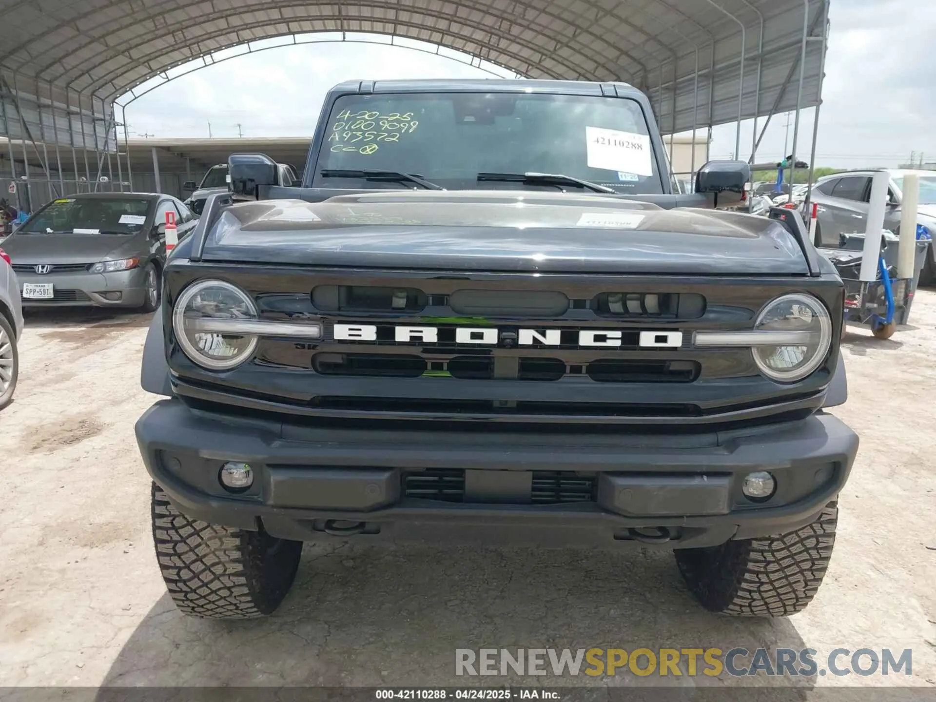 11 Фотография поврежденного автомобиля 1FMDE8BH8RLA93572 FORD BRONCO 2024