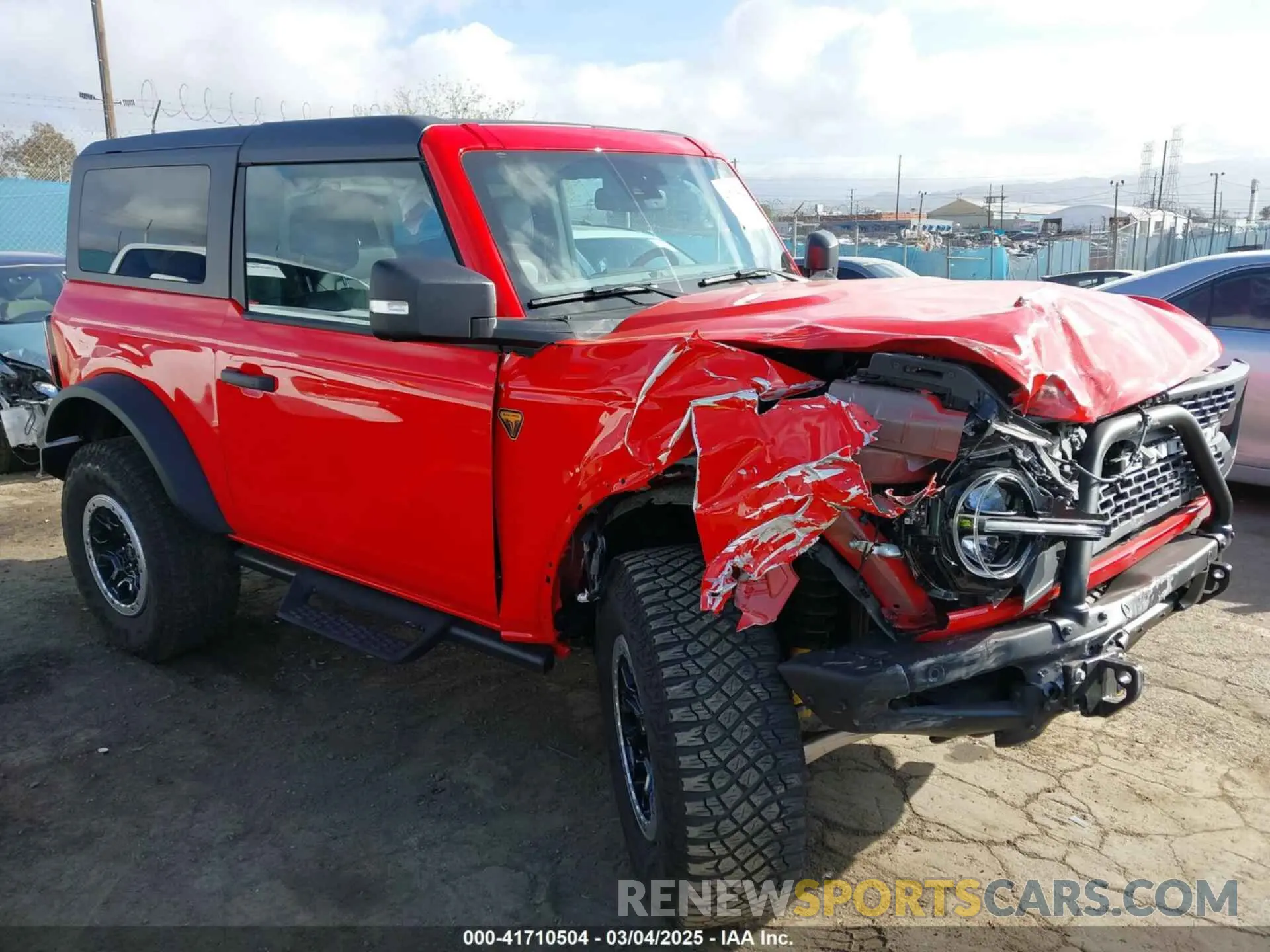 1 Photograph of a damaged car 1FMDE9AHXRLA24986 FORD BRONCO 2024
