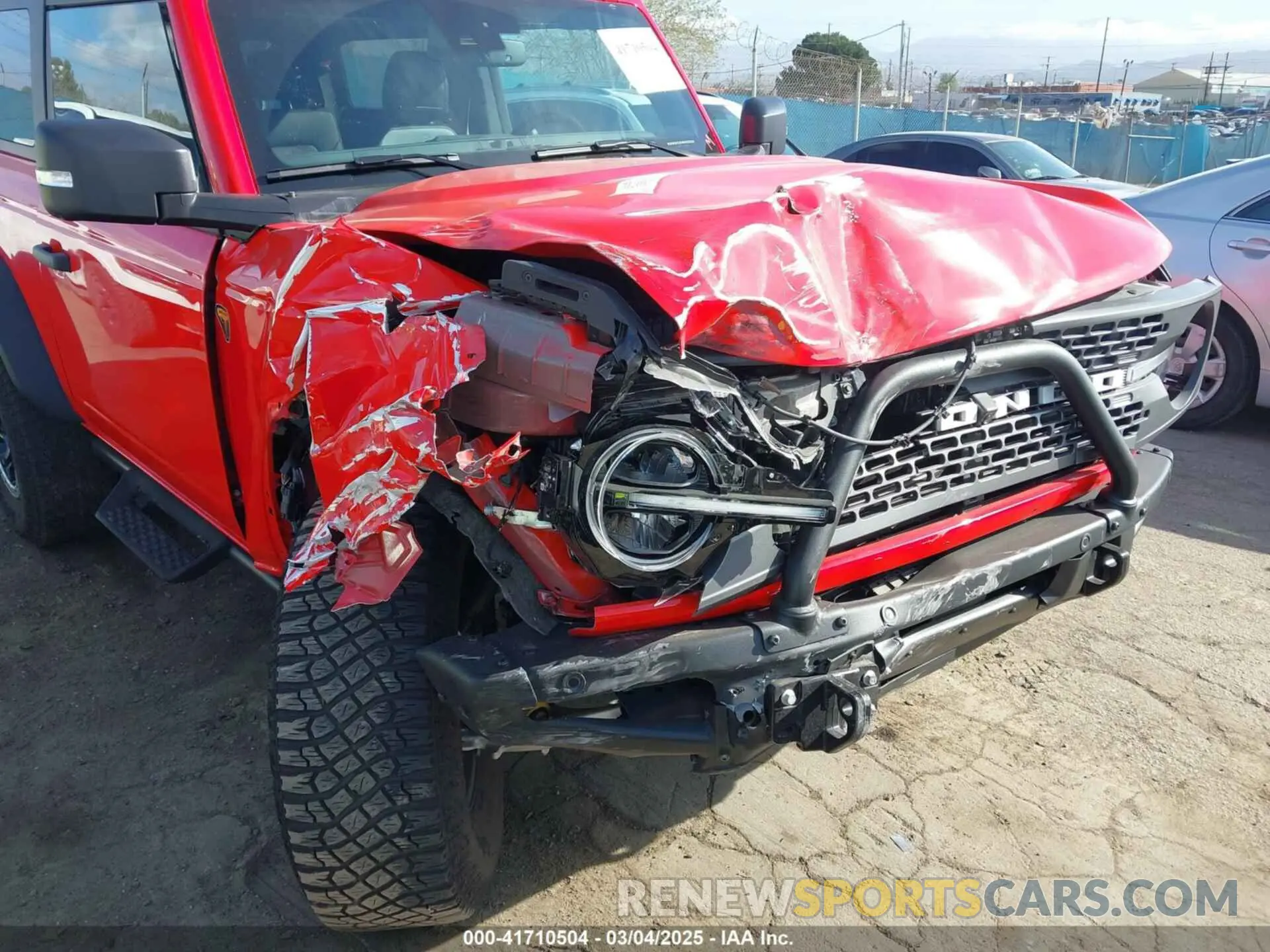 6 Photograph of a damaged car 1FMDE9AHXRLA24986 FORD BRONCO 2024