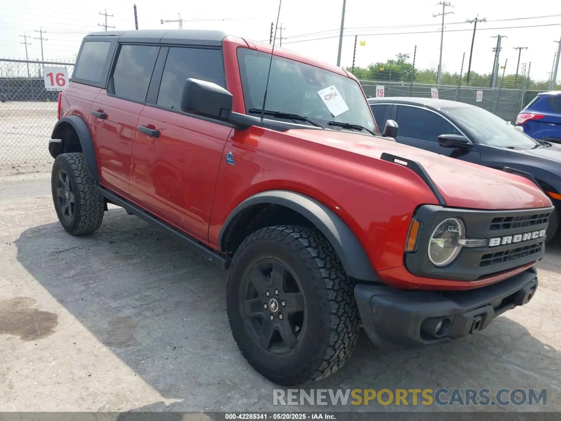 1 Photograph of a damaged car 1FMEE1BP8RLA06515 FORD BRONCO 2024