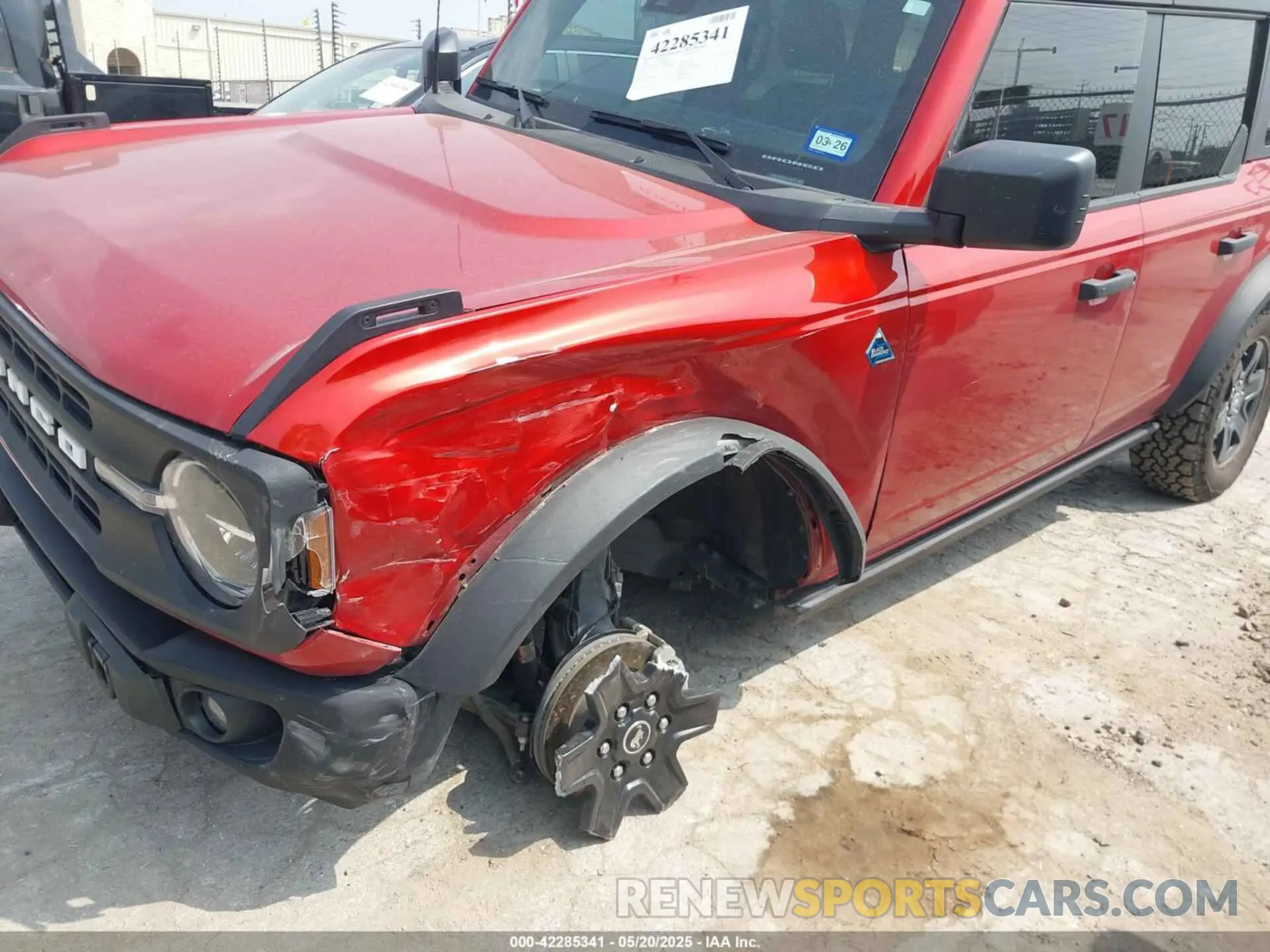 6 Photograph of a damaged car 1FMEE1BP8RLA06515 FORD BRONCO 2024