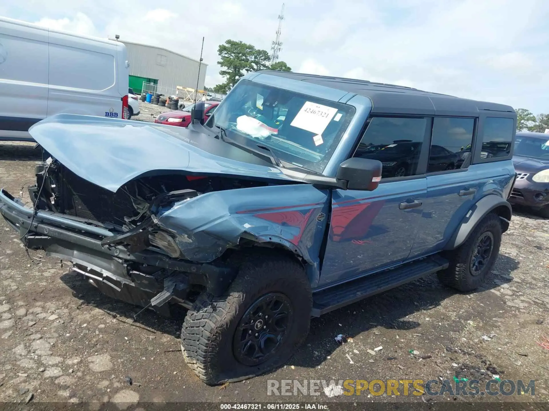 2 Photograph of a damaged car 1FMEE2BP4RLA21843 FORD BRONCO 2024