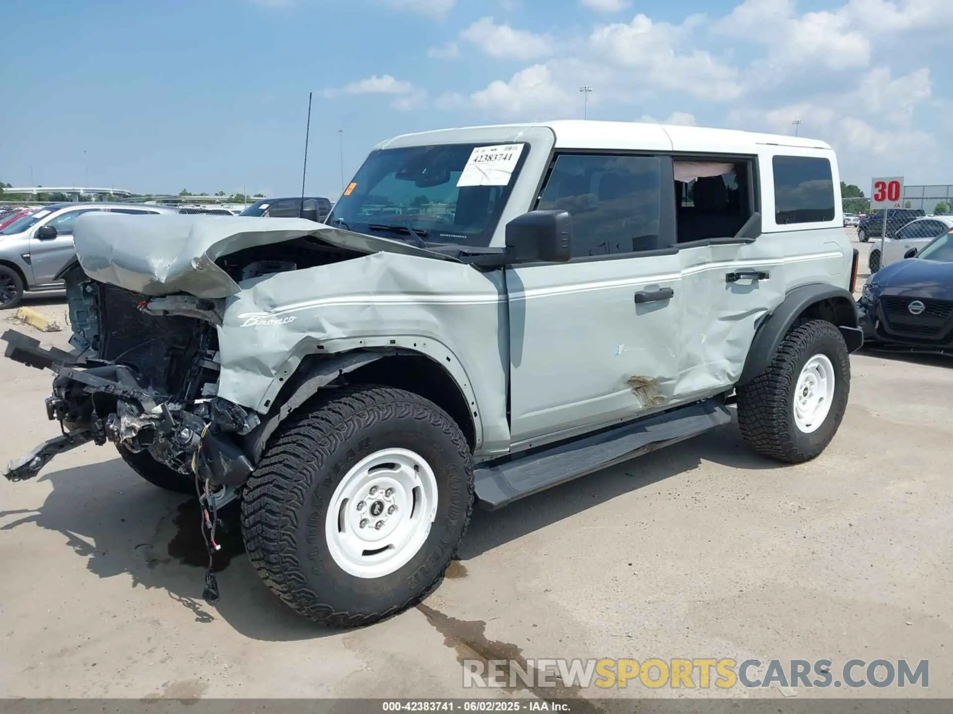 2 Фотография поврежденного автомобиля 1FMEE4DP6RLA16779 FORD BRONCO 2024
