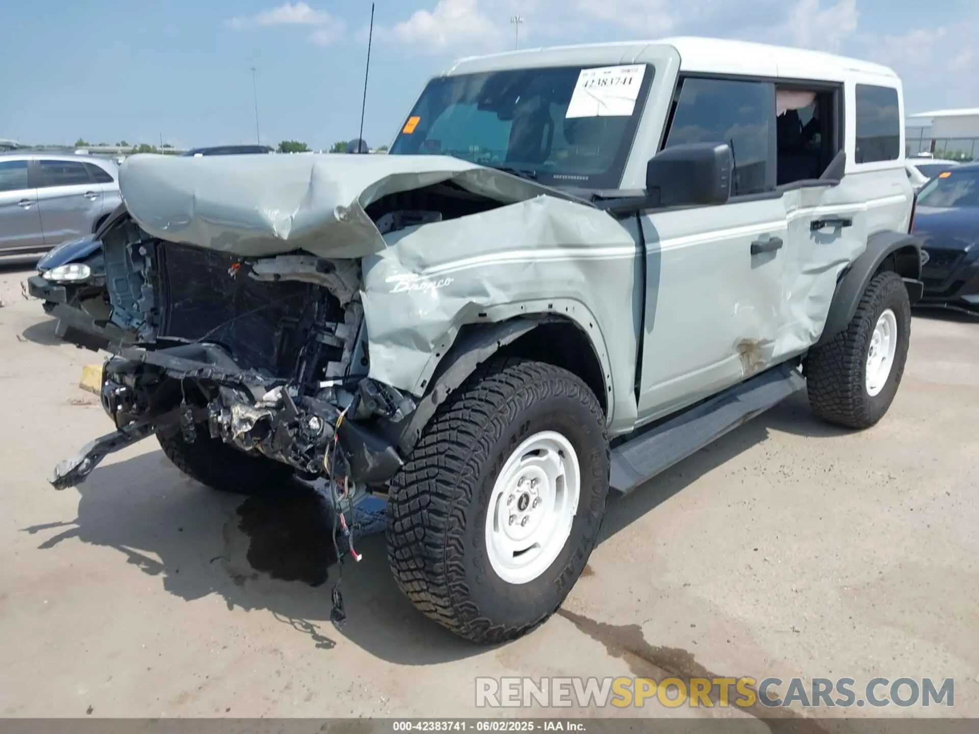 6 Фотография поврежденного автомобиля 1FMEE4DP6RLA16779 FORD BRONCO 2024