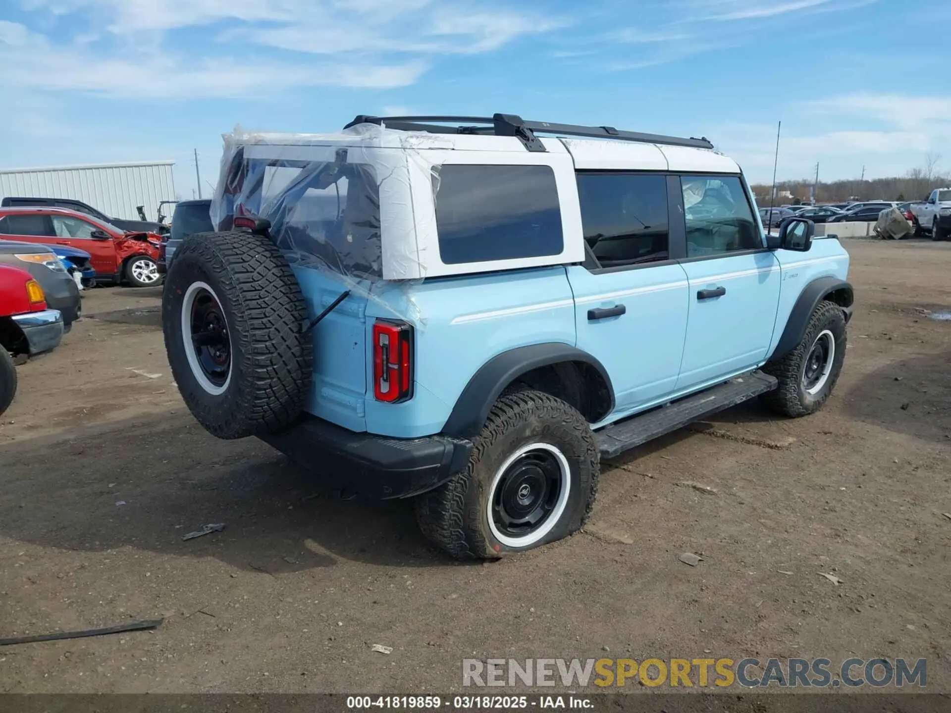 4 Фотография поврежденного автомобиля 1FMEE4GP5RLA27154 FORD BRONCO 2024