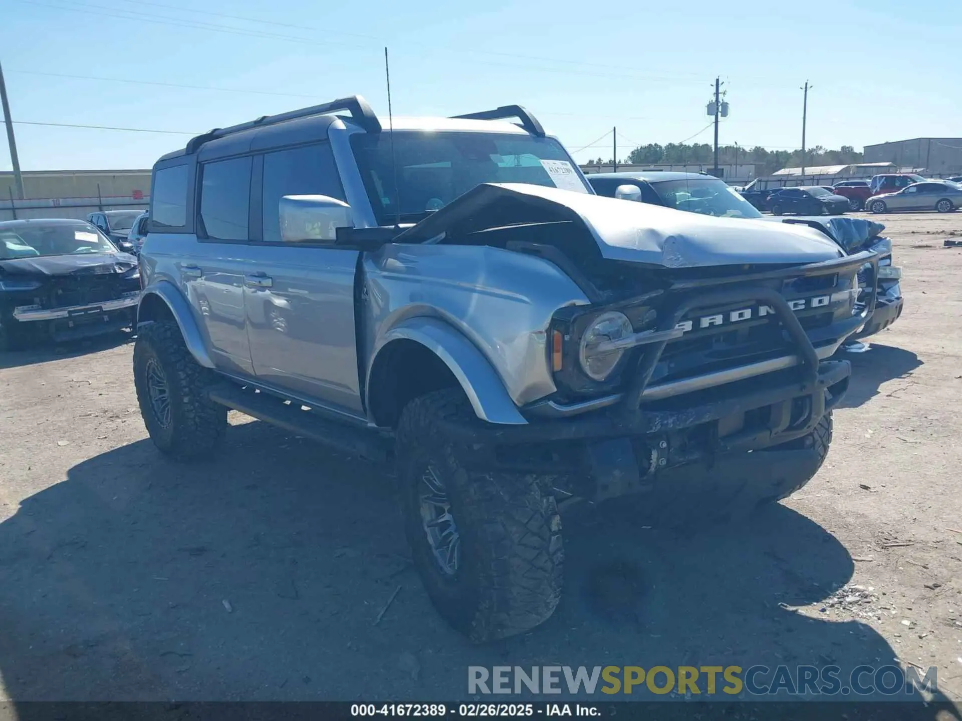 1 Photograph of a damaged car 1FMEE8BP9RLA09450 FORD BRONCO 2024