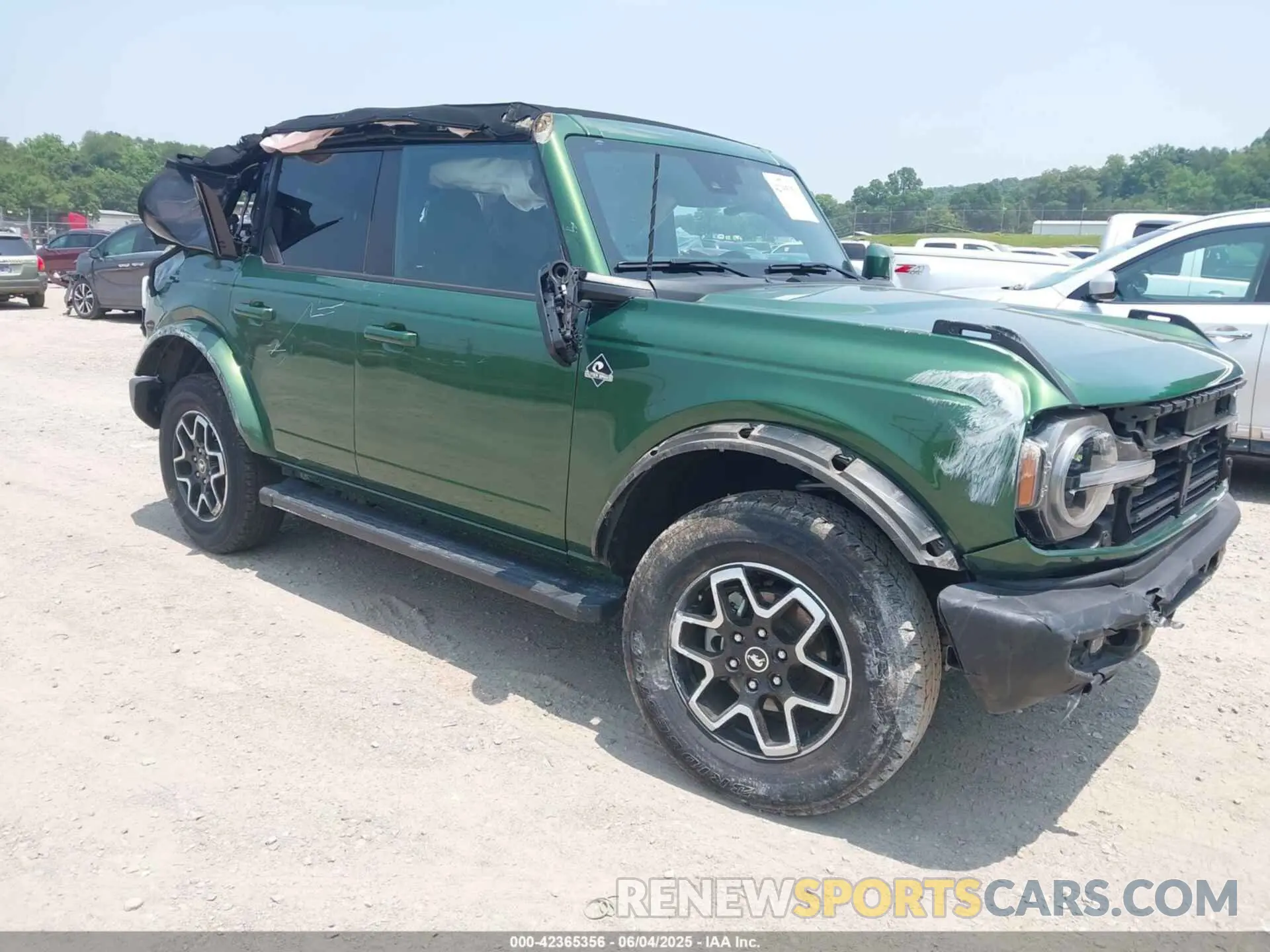 1 Photograph of a damaged car 1FMEE8BPXRLA06492 FORD BRONCO 2024