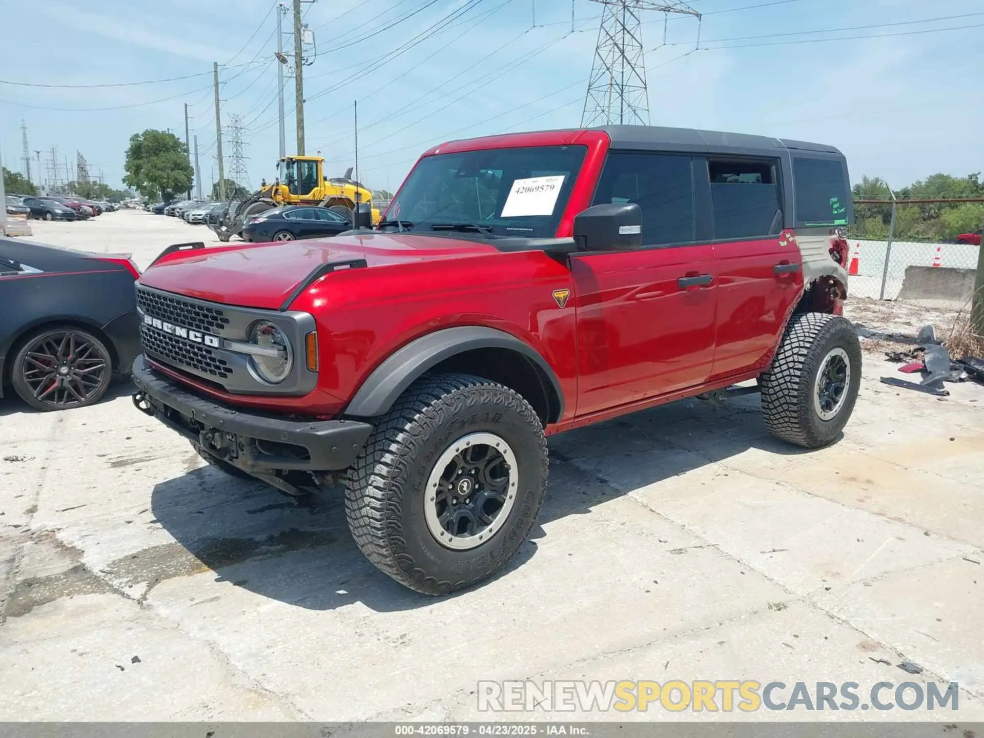 2 Фотография поврежденного автомобиля 1FMEE9BP0RLA41564 FORD BRONCO 2024
