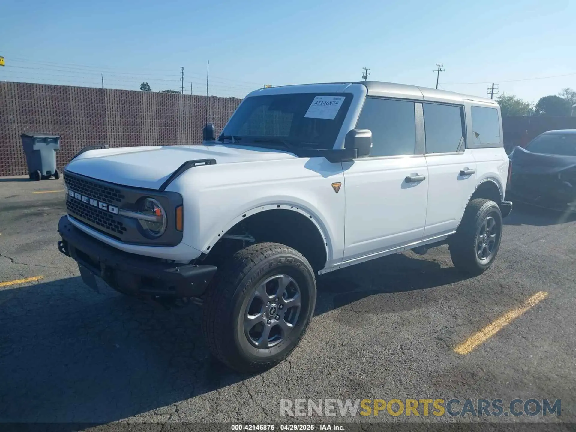 2 Фотография поврежденного автомобиля 1FMEE9BP5RLA09693 FORD BRONCO 2024