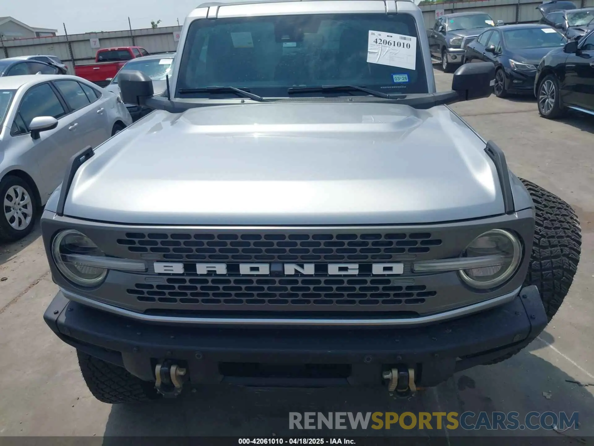 13 Photograph of a damaged car 1FMEE9BP7RLA32263 FORD BRONCO 2024