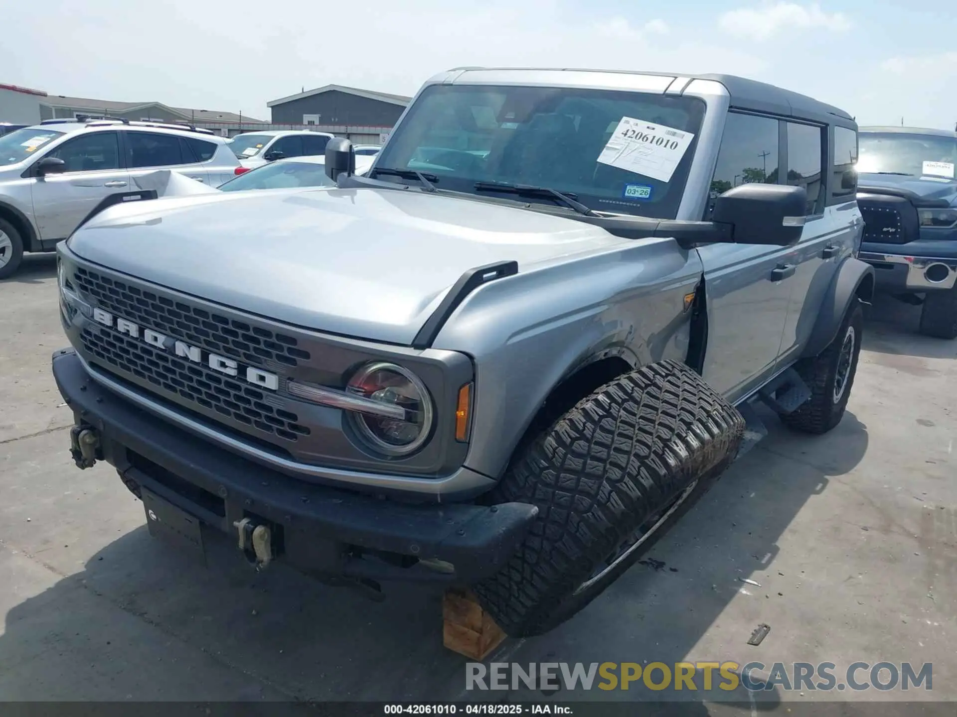 2 Photograph of a damaged car 1FMEE9BP7RLA32263 FORD BRONCO 2024