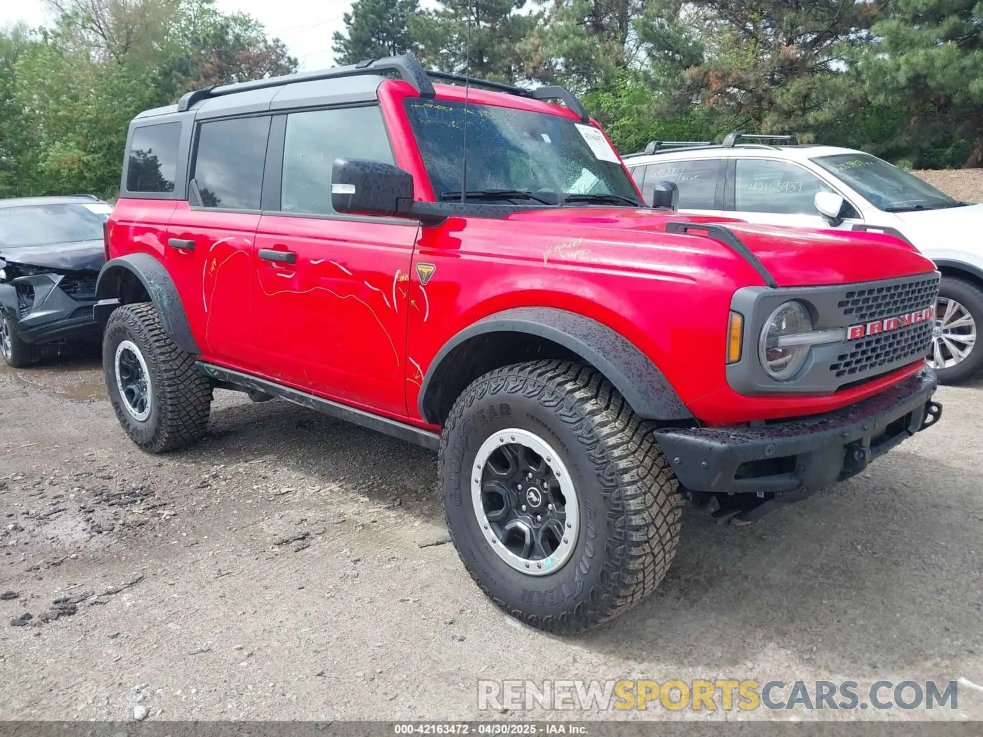 1 Фотография поврежденного автомобиля 1FMEE9BPXRLA25338 FORD BRONCO 2024