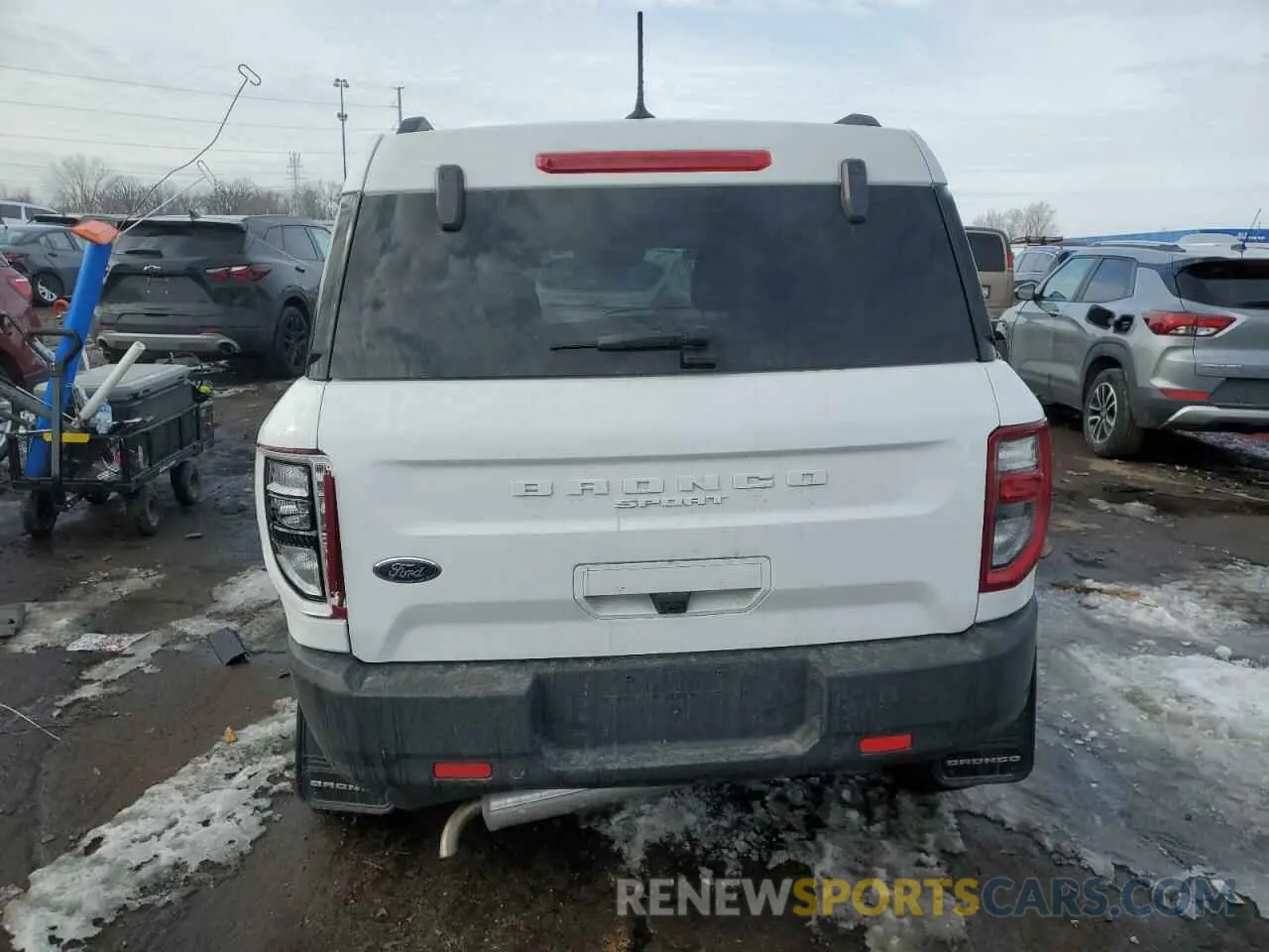 6 Фотография поврежденного автомобиля 3FMCR9B60RRE30354 FORD BRONCO 2024