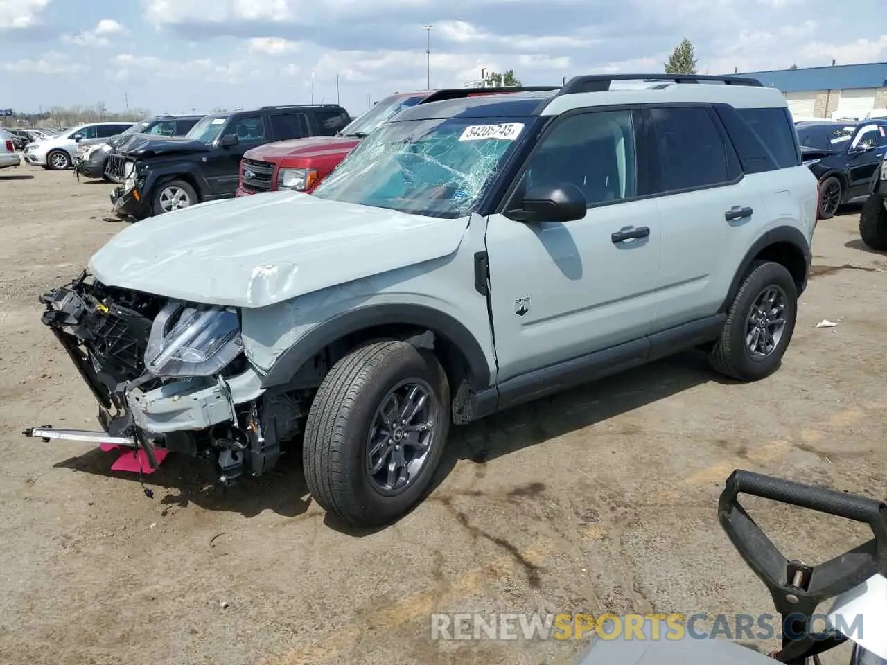 1 Photograph of a damaged car 3FMCR9B60RRE39247 FORD BRONCO 2024