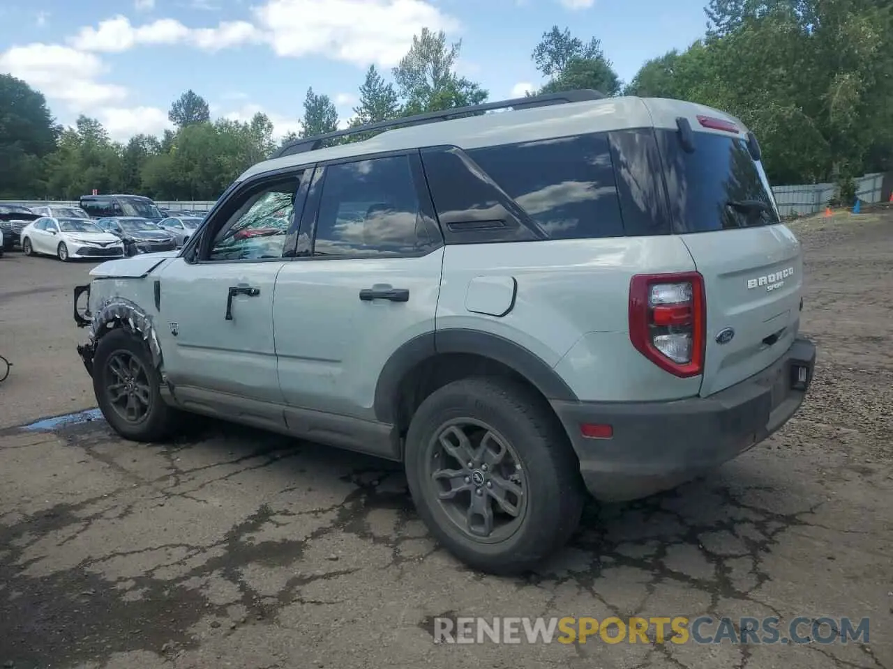 2 Фотография поврежденного автомобиля 3FMCR9B60RRE63953 FORD BRONCO 2024