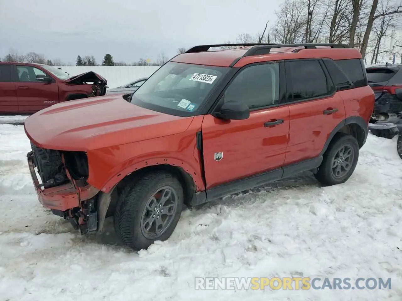 1 Photograph of a damaged car 3FMCR9B62RRE16892 FORD BRONCO 2024