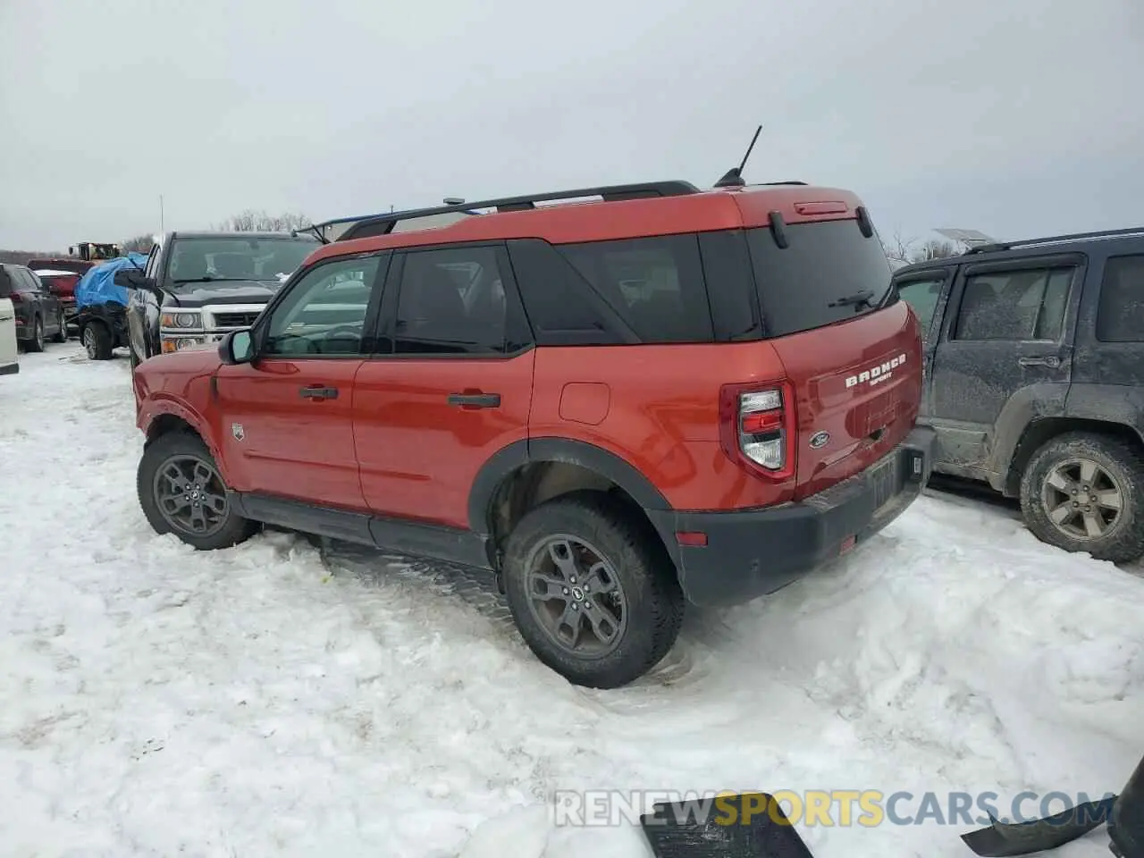 2 Photograph of a damaged car 3FMCR9B62RRE16892 FORD BRONCO 2024
