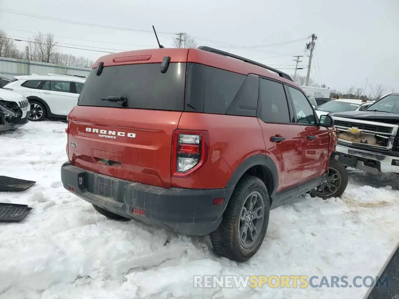 3 Photograph of a damaged car 3FMCR9B62RRE16892 FORD BRONCO 2024