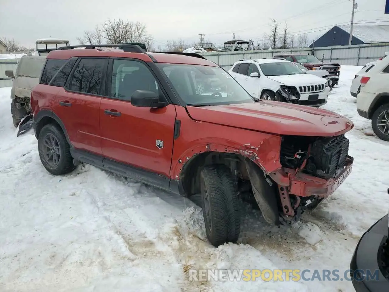 4 Photograph of a damaged car 3FMCR9B62RRE16892 FORD BRONCO 2024