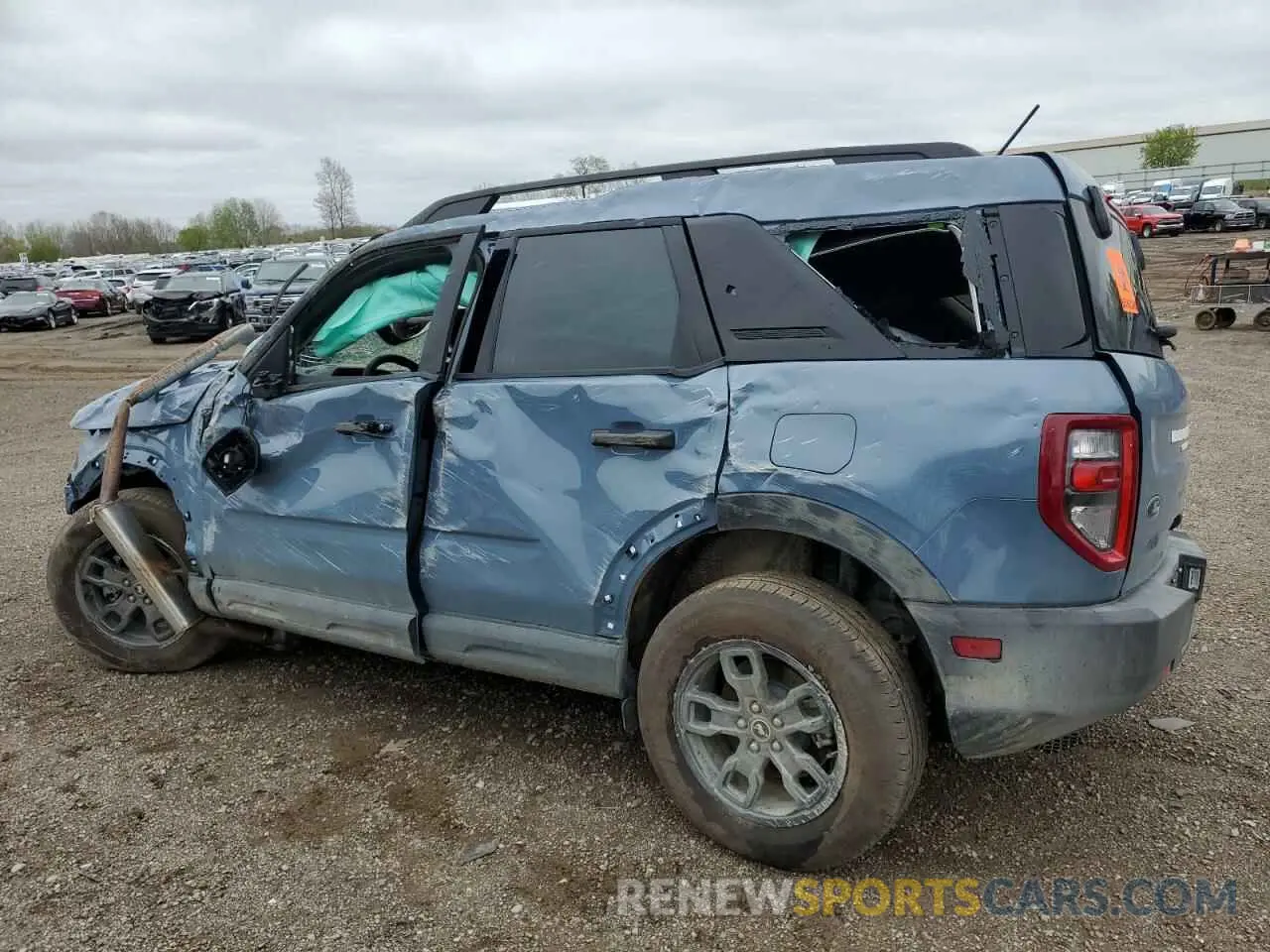 2 Photograph of a damaged car 3FMCR9B64RRF73436 FORD BRONCO 2024