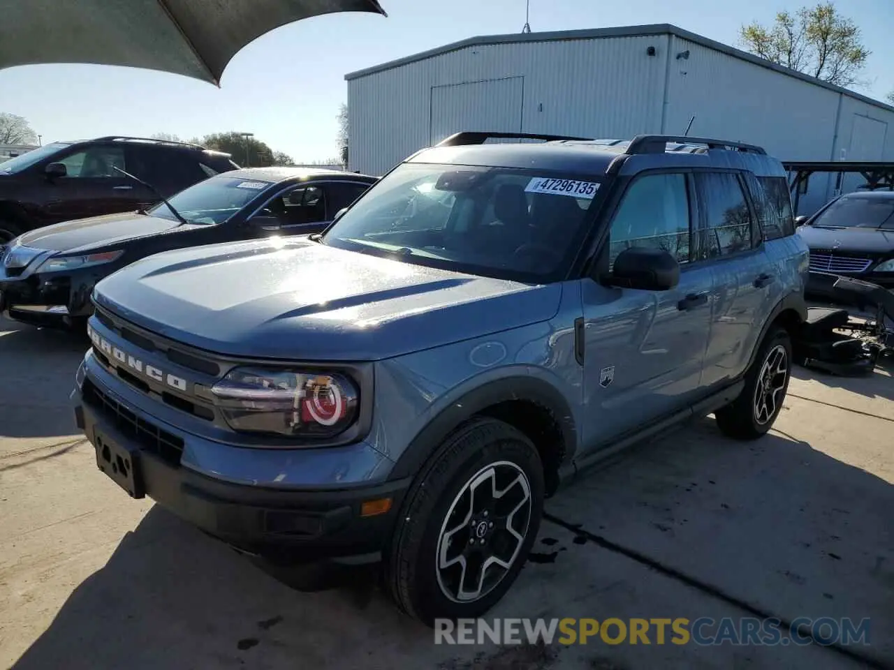 1 Photograph of a damaged car 3FMCR9B67RRE58779 FORD BRONCO 2024