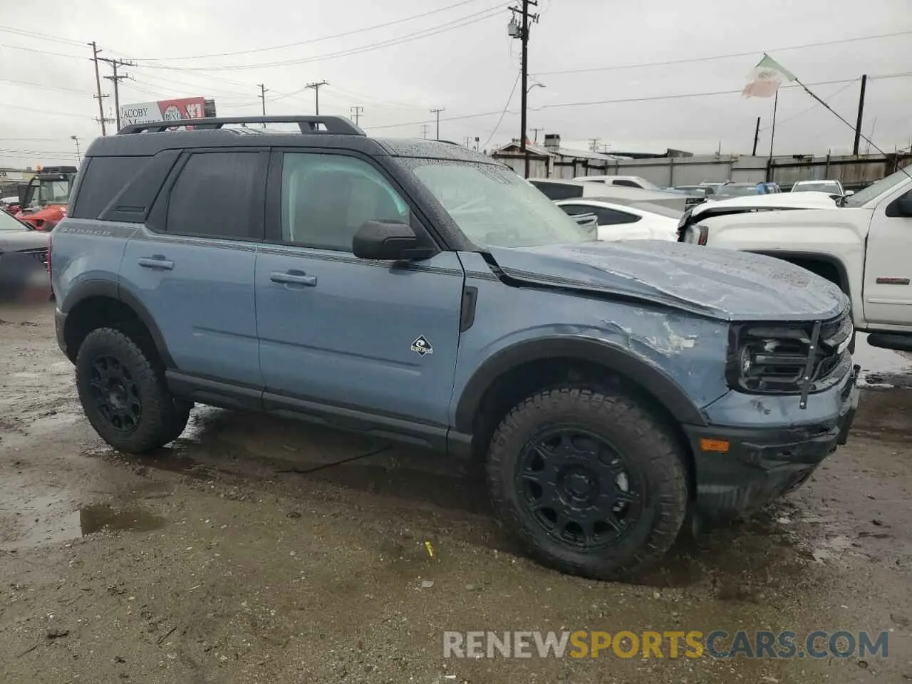 4 Фотография поврежденного автомобиля 3FMCR9C61RRF18408 FORD BRONCO 2024