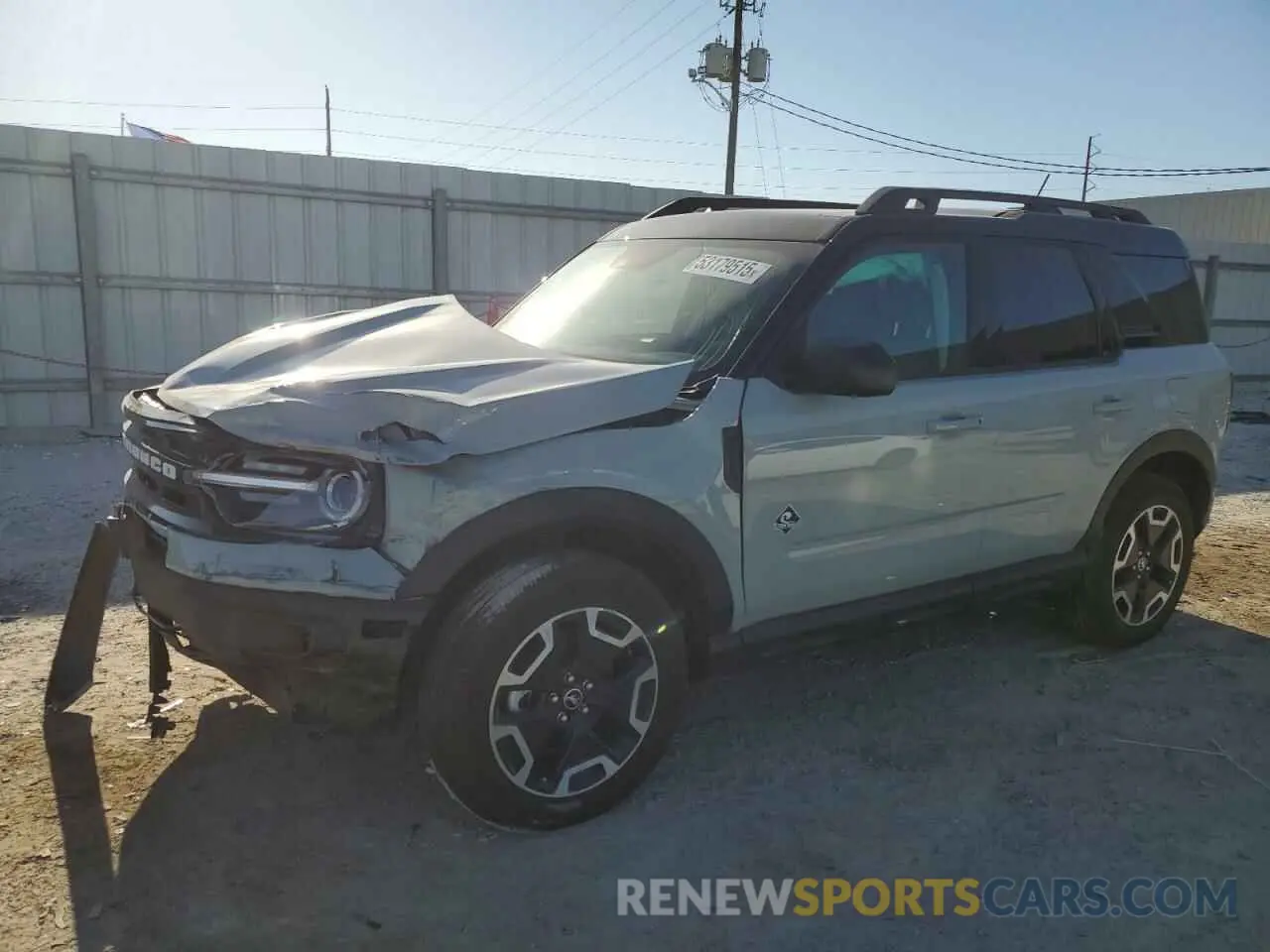 1 Photograph of a damaged car 3FMCR9C61RRF57595 FORD BRONCO 2024
