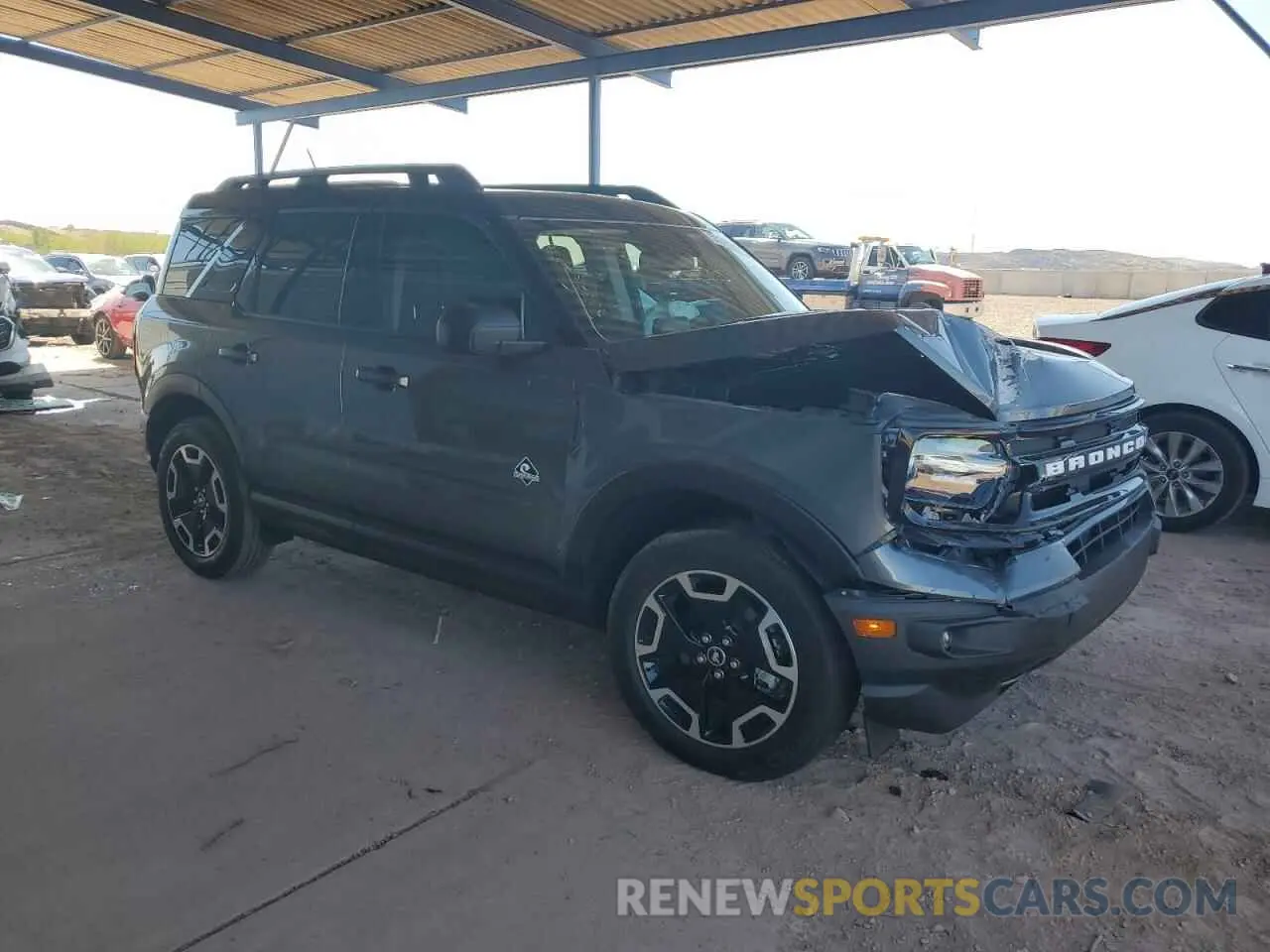4 Фотография поврежденного автомобиля 3FMCR9C65RRE67849 FORD BRONCO 2024