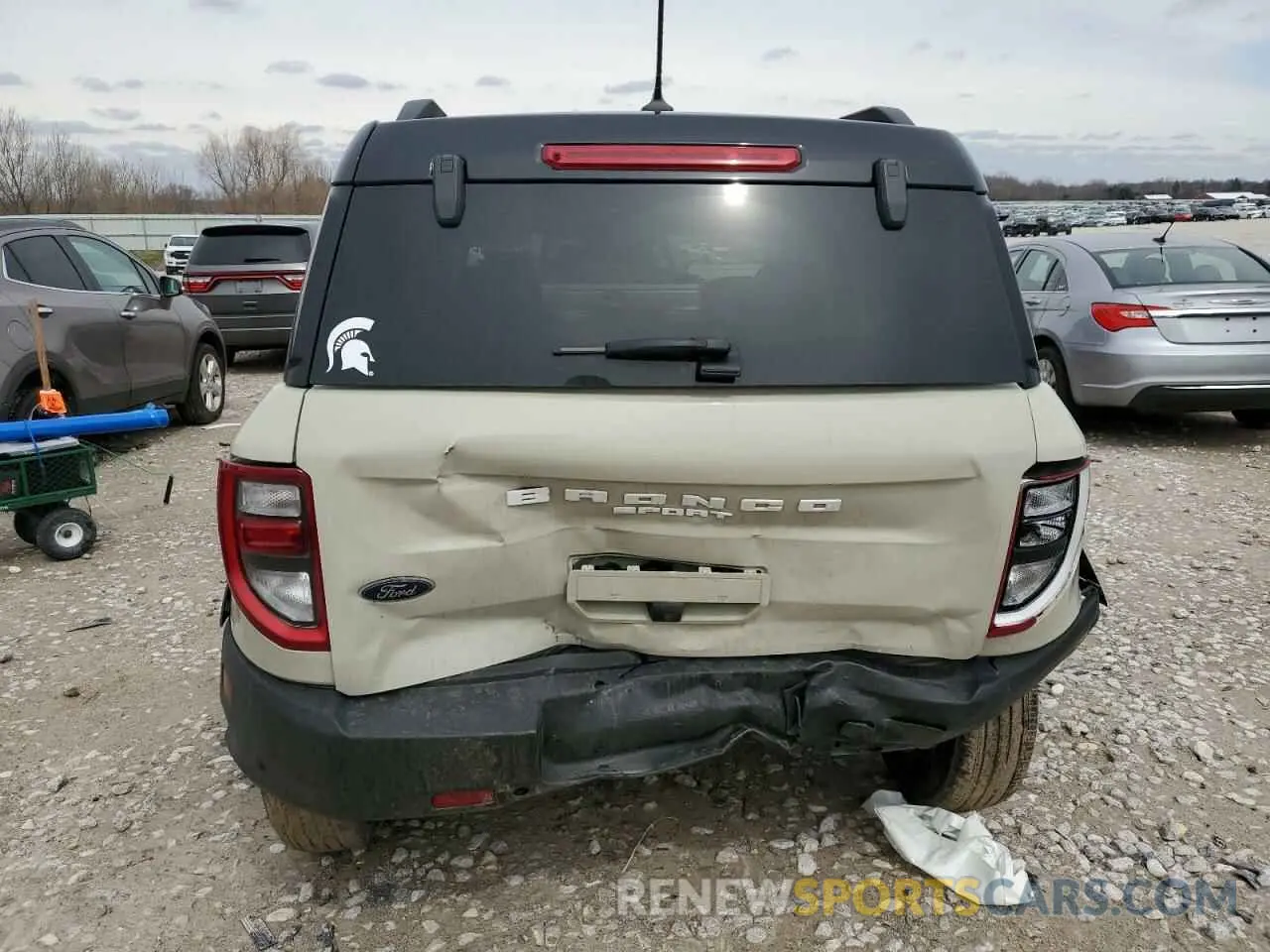 6 Фотография поврежденного автомобиля 3FMCR9C68RRE44582 FORD BRONCO 2024