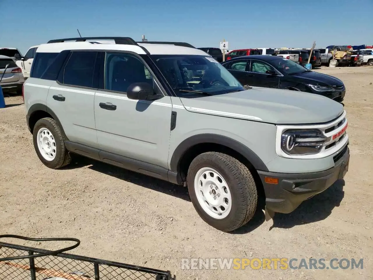 4 Фотография поврежденного автомобиля 3FMCR9G63RRE67293 FORD BRONCO 2024
