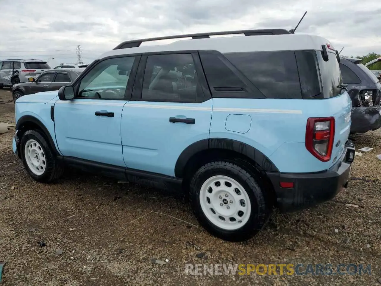 2 Фотография поврежденного автомобиля 3FMCR9G68RRF22515 FORD BRONCO 2024