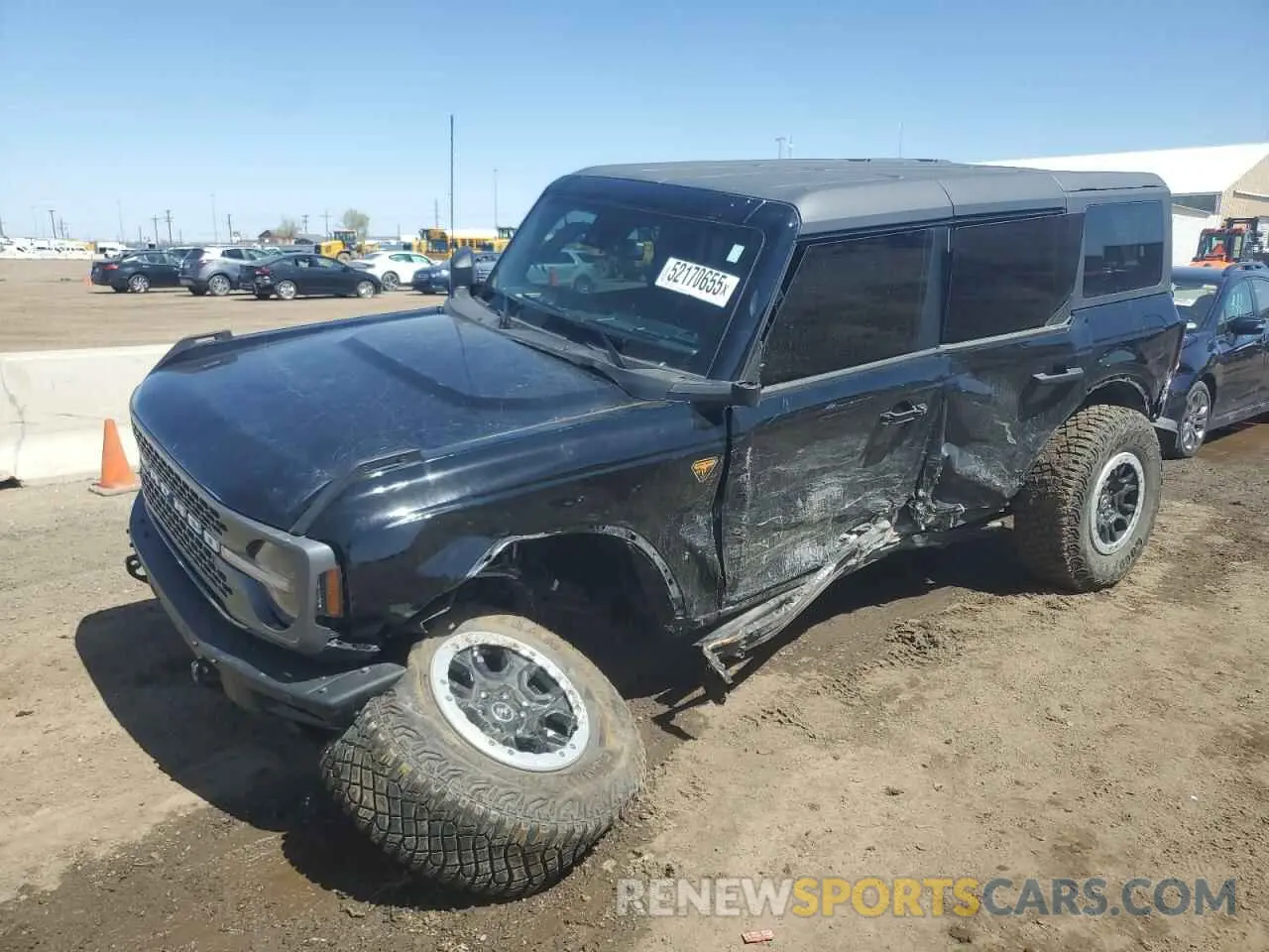 1 Photograph of a damaged car 1FMEE9BP6RLA19522 FORD BRONCO BAD 2024