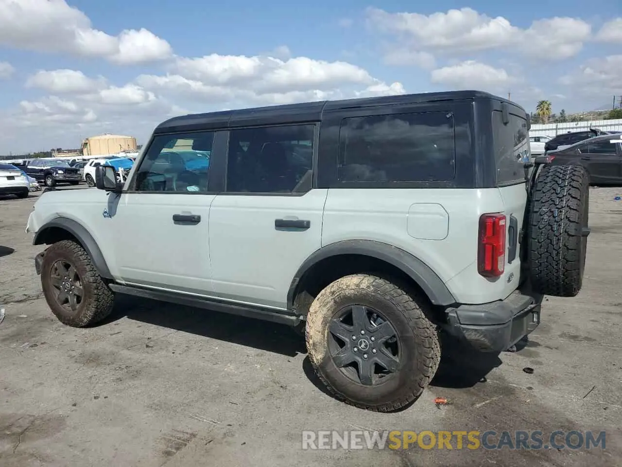 2 Photograph of a damaged car 1FMDE1BH9RLB26151 FORD BRONCO BLA 2024