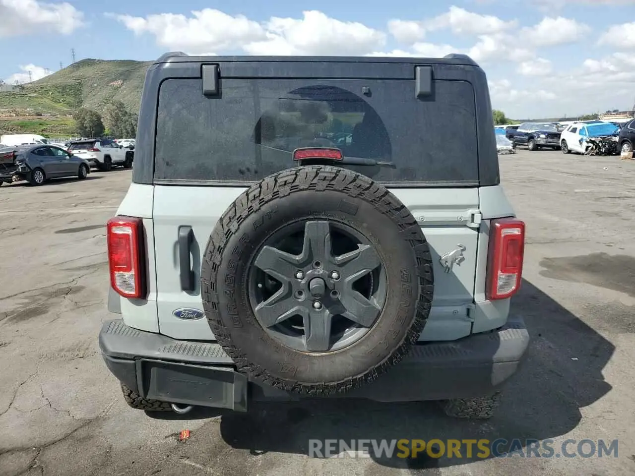 6 Photograph of a damaged car 1FMDE1BH9RLB26151 FORD BRONCO BLA 2024