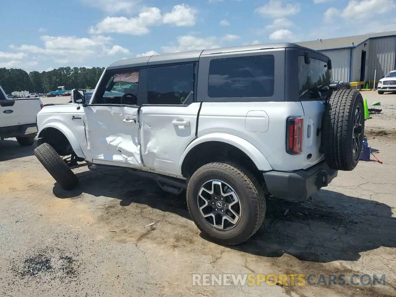2 Photograph of a damaged car 1FMDE8BH6RLB02611 FORD BRONCO OUT 2024