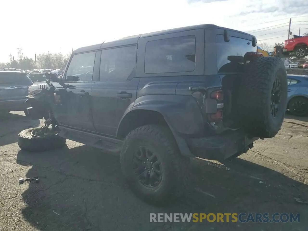 2 Фотография поврежденного автомобиля 1FMEE5JR4PLA93286 FORD BRONCO RAP 2023