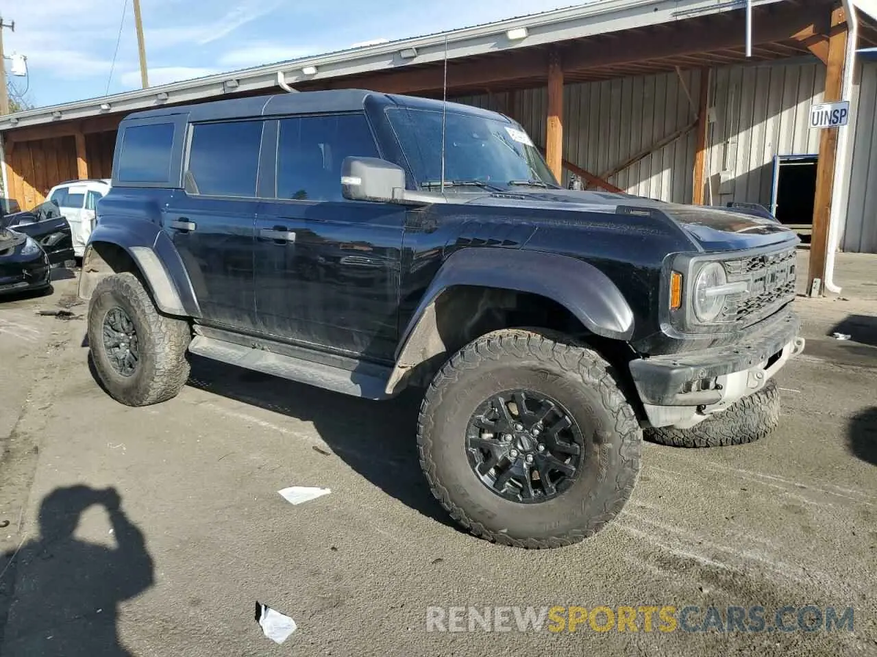 4 Фотография поврежденного автомобиля 1FMEE5JR4PLA93286 FORD BRONCO RAP 2023