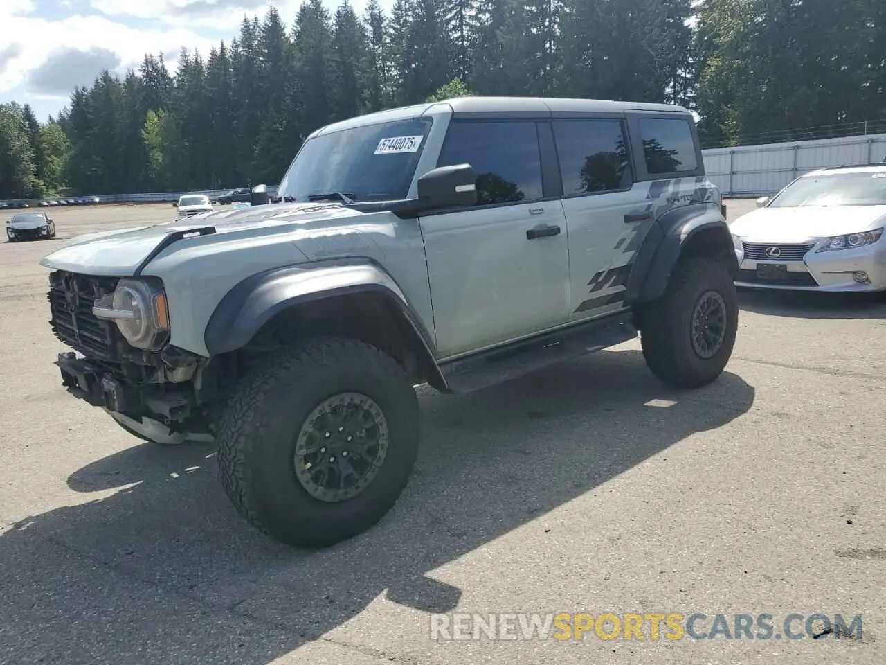 1 Photograph of a damaged car 1FMEE5JR7PLA93752 FORD BRONCO RAP 2023