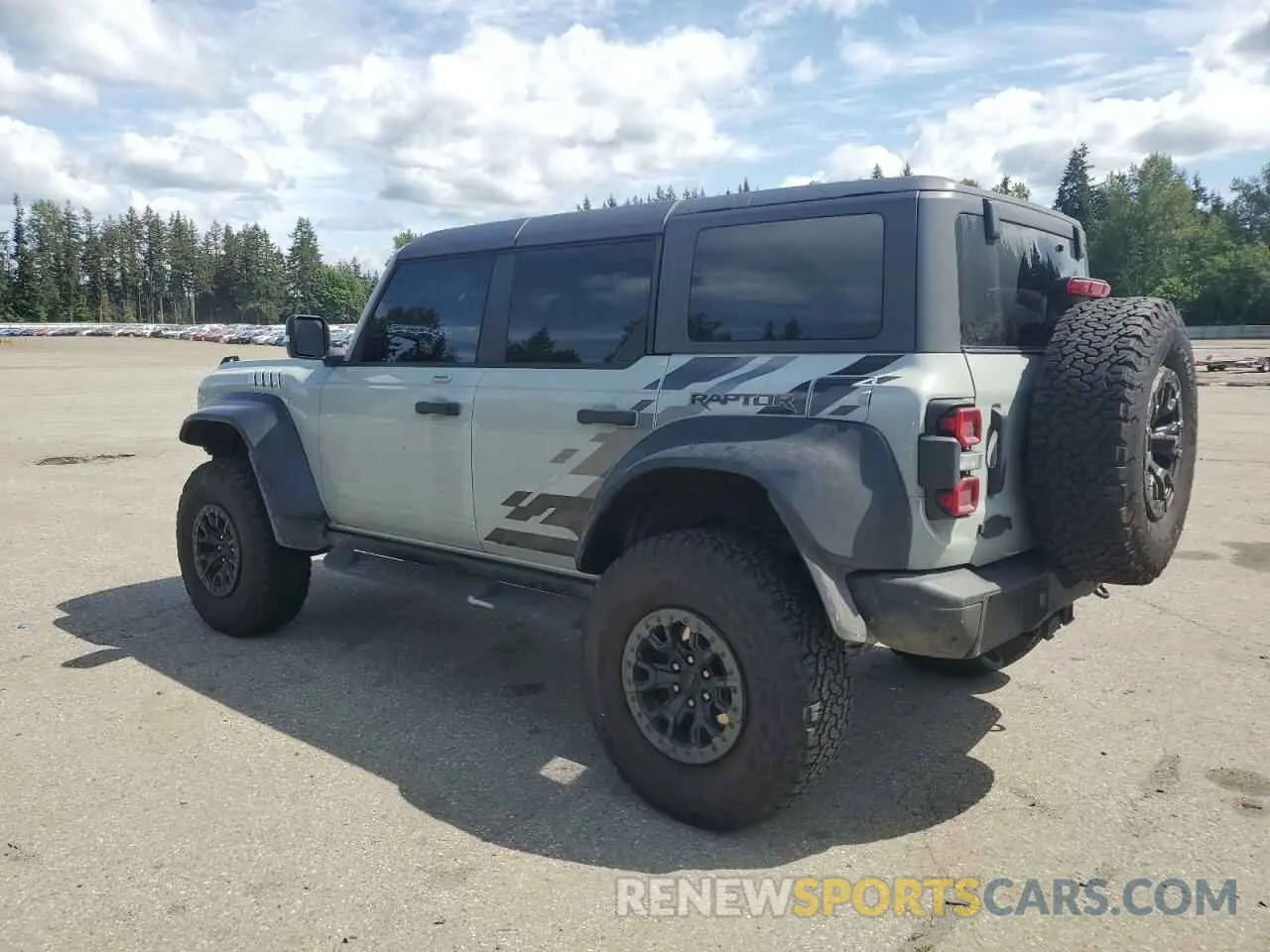 2 Photograph of a damaged car 1FMEE5JR7PLA93752 FORD BRONCO RAP 2023