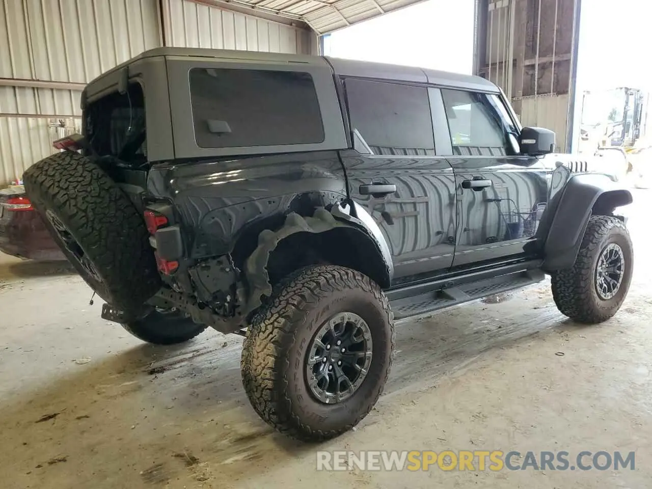 3 Photograph of a damaged car 1FMEE5JR7PLB23414 FORD BRONCO RAP 2023