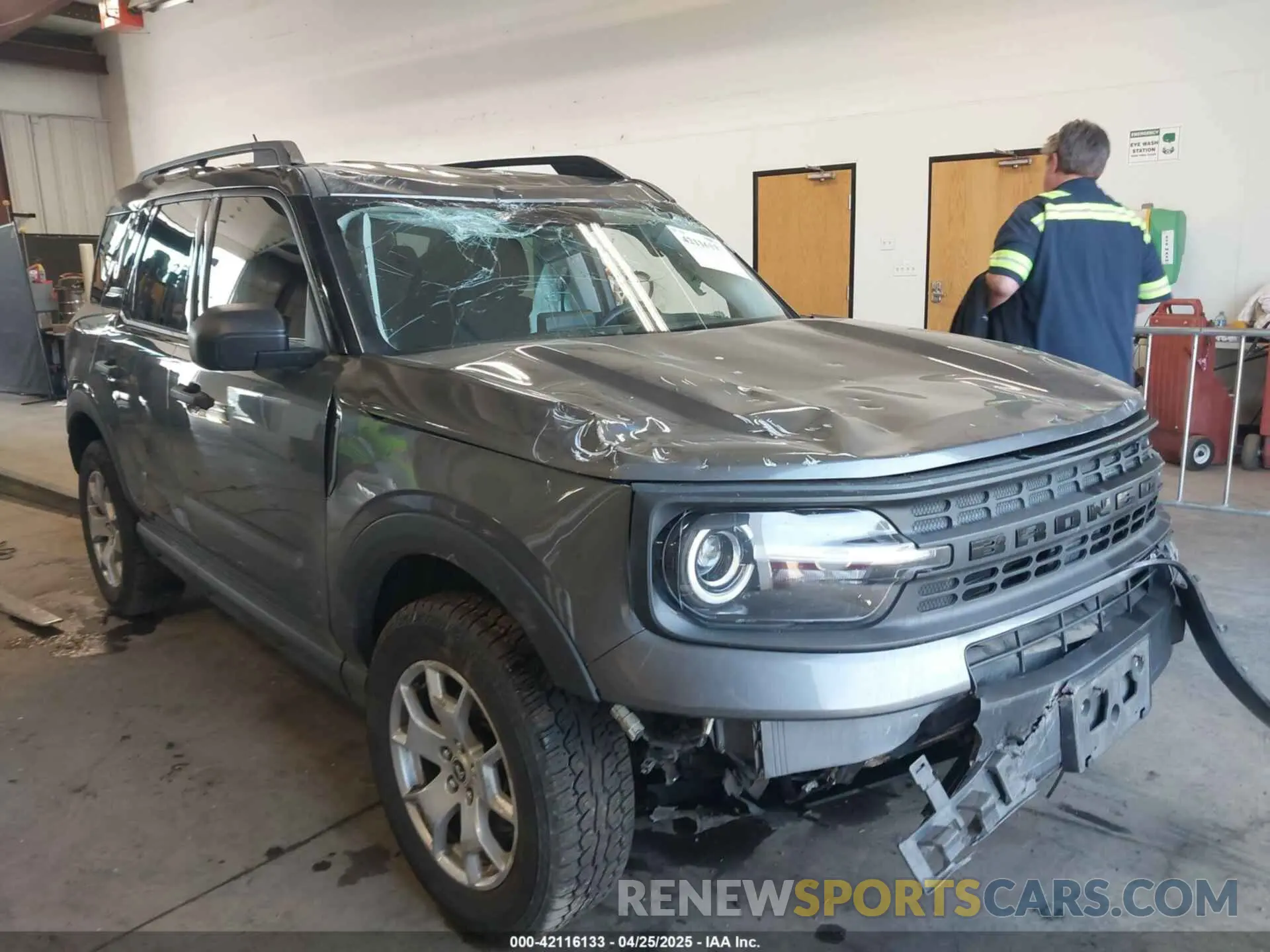 1 Фотография поврежденного автомобиля 3FMCR9A64MRA57345 FORD BRONCO SPORT 2021