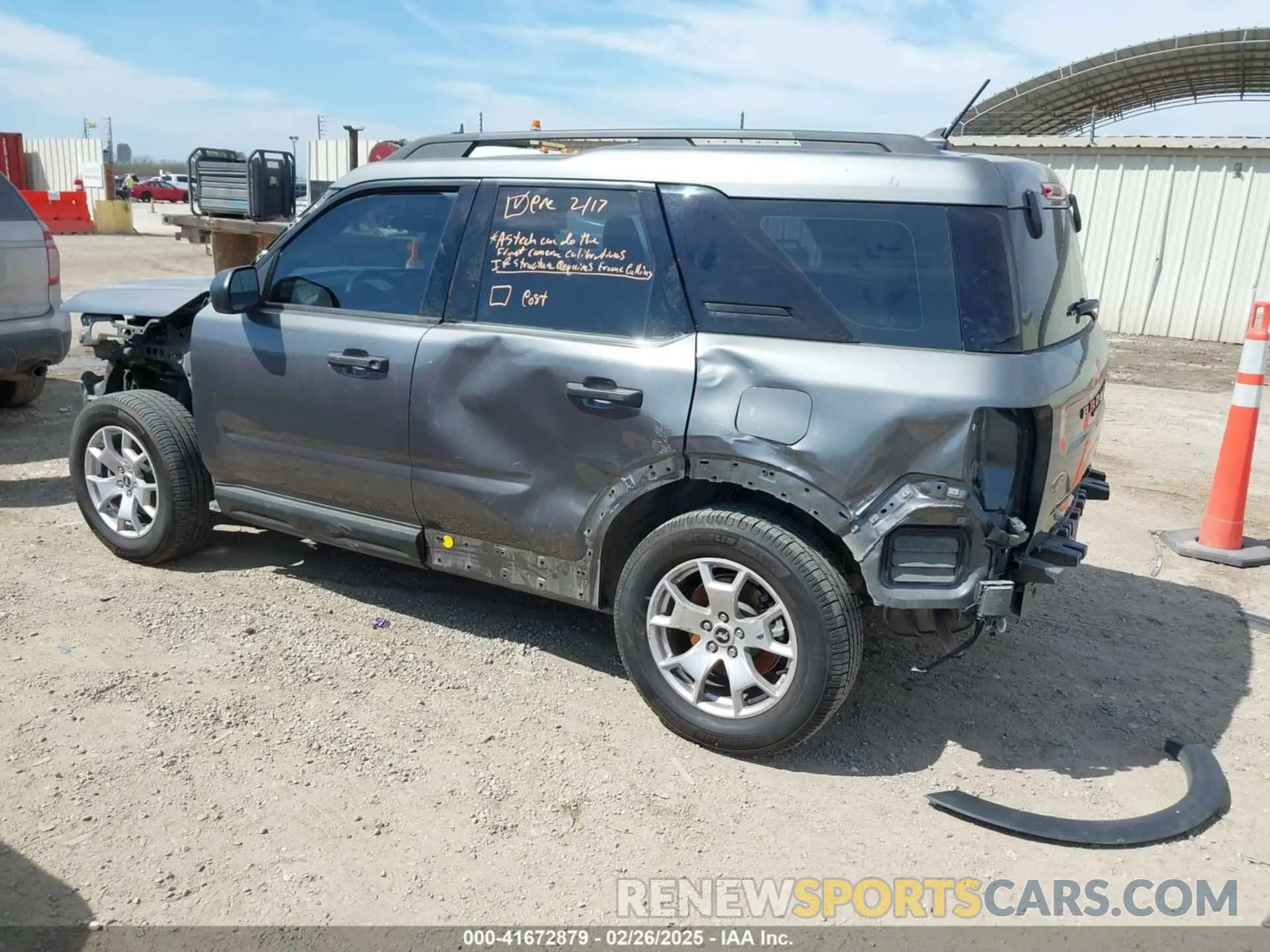 6 Photograph of a damaged car 3FMCR9A66MRB22969 FORD BRONCO SPORT 2021