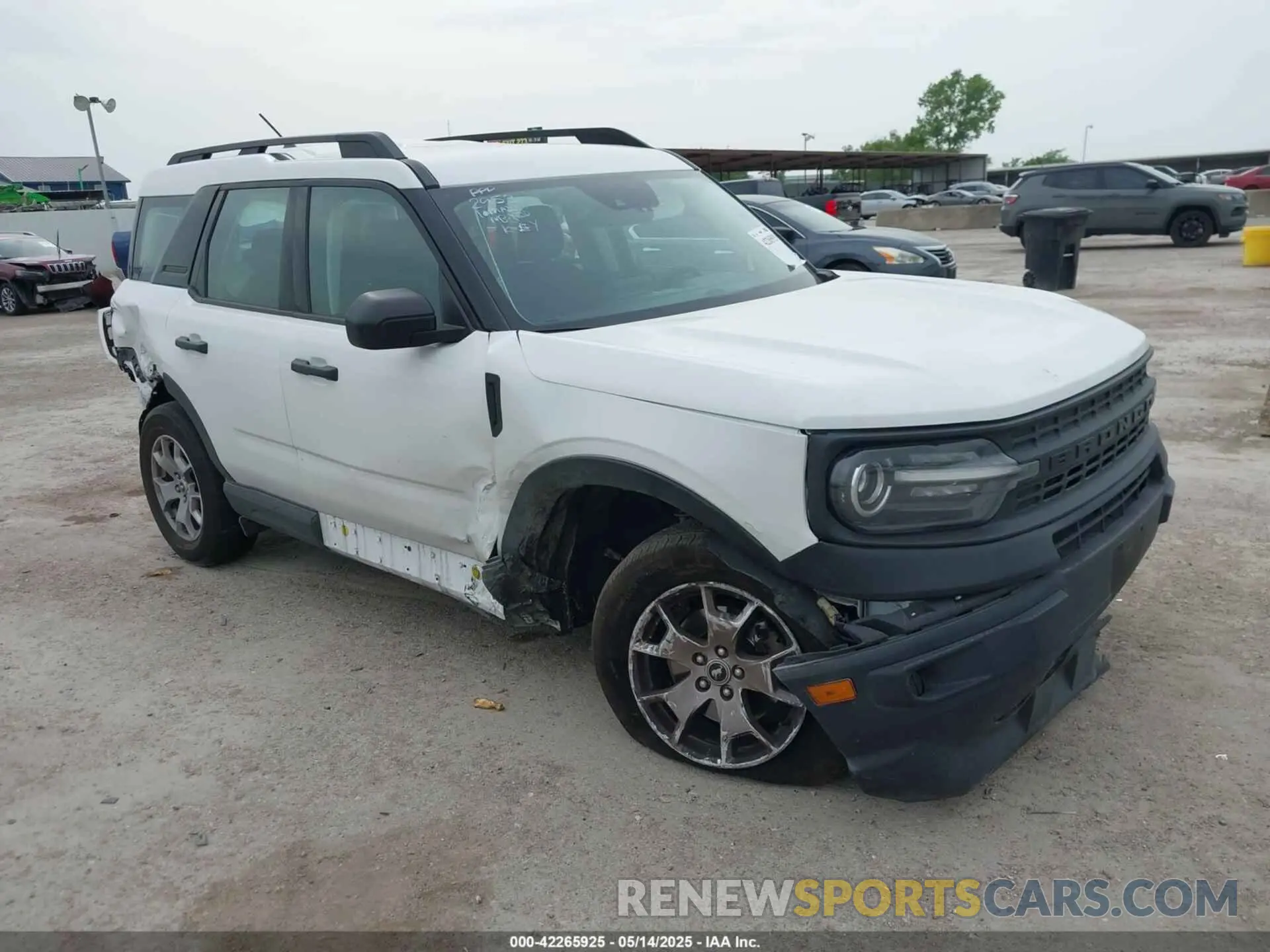 1 Photograph of a damaged car 3FMCR9A67MRB12953 FORD BRONCO SPORT 2021