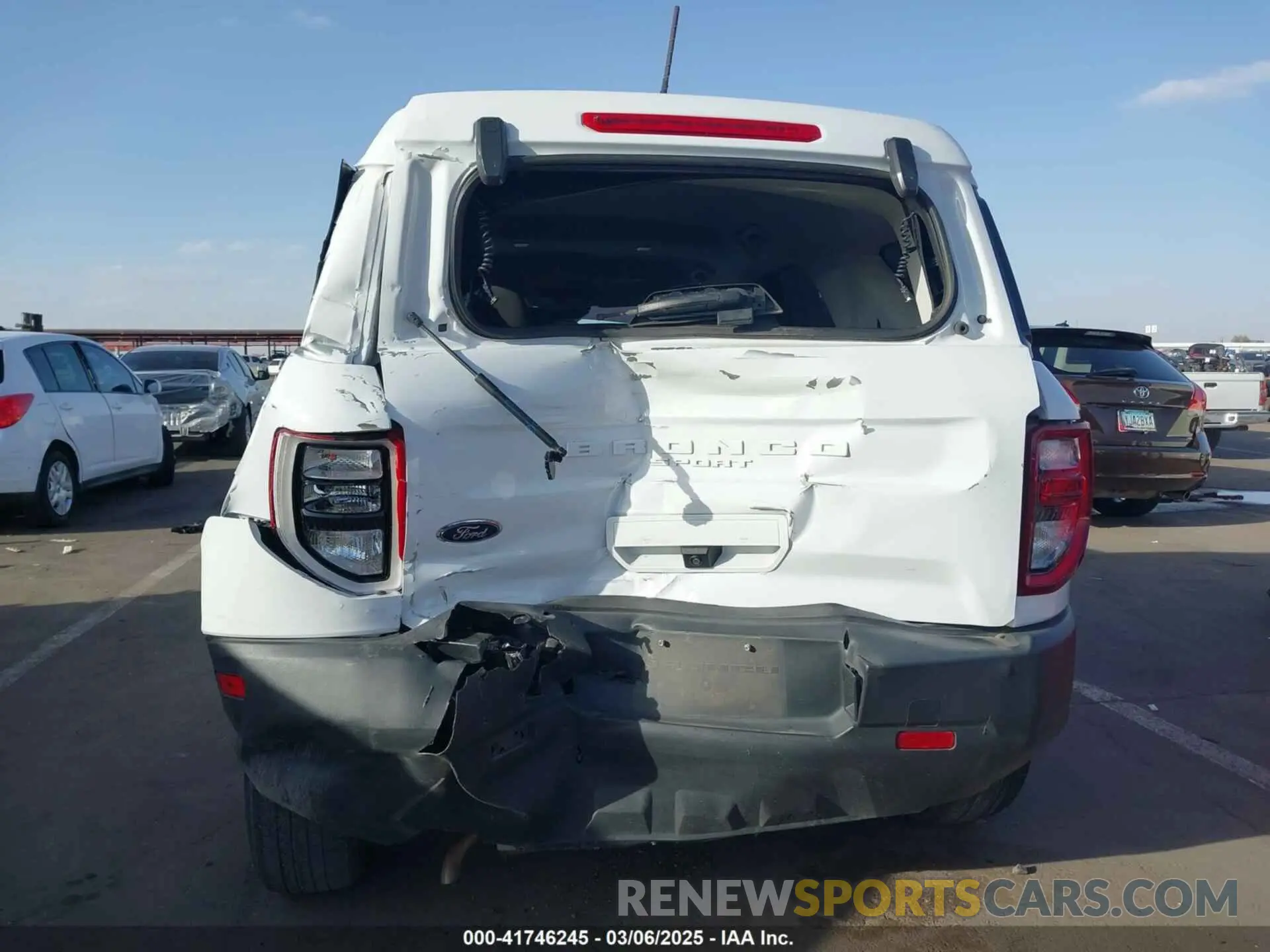16 Photograph of a damaged car 3FMCR9B60MRA23790 FORD BRONCO SPORT 2021