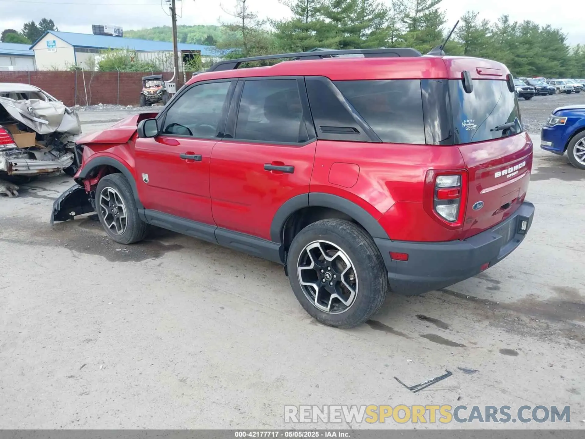 3 Фотография поврежденного автомобиля 3FMCR9B60MRA47135 FORD BRONCO SPORT 2021