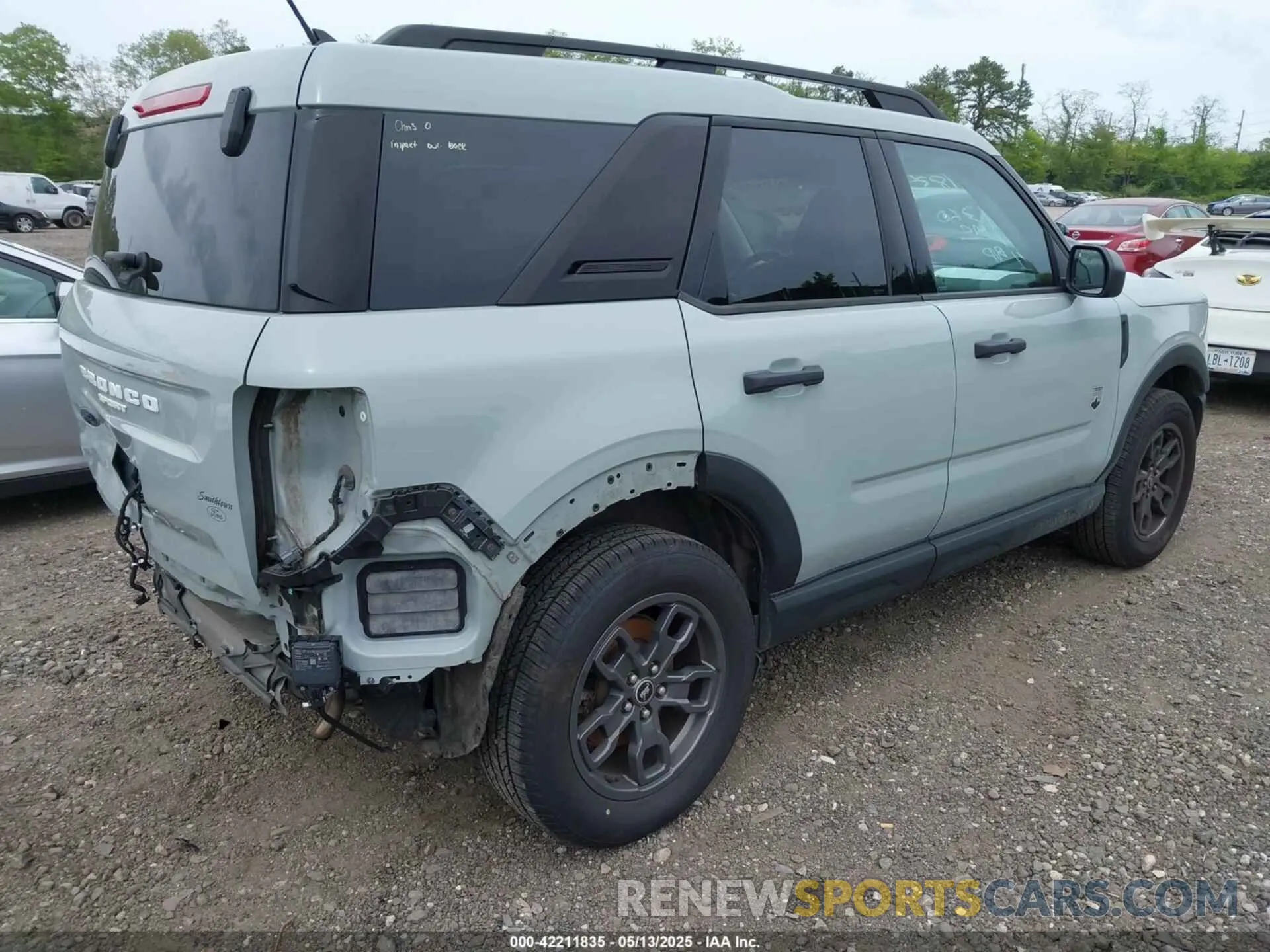 4 Photograph of a damaged car 3FMCR9B61MRB33537 FORD BRONCO SPORT 2021